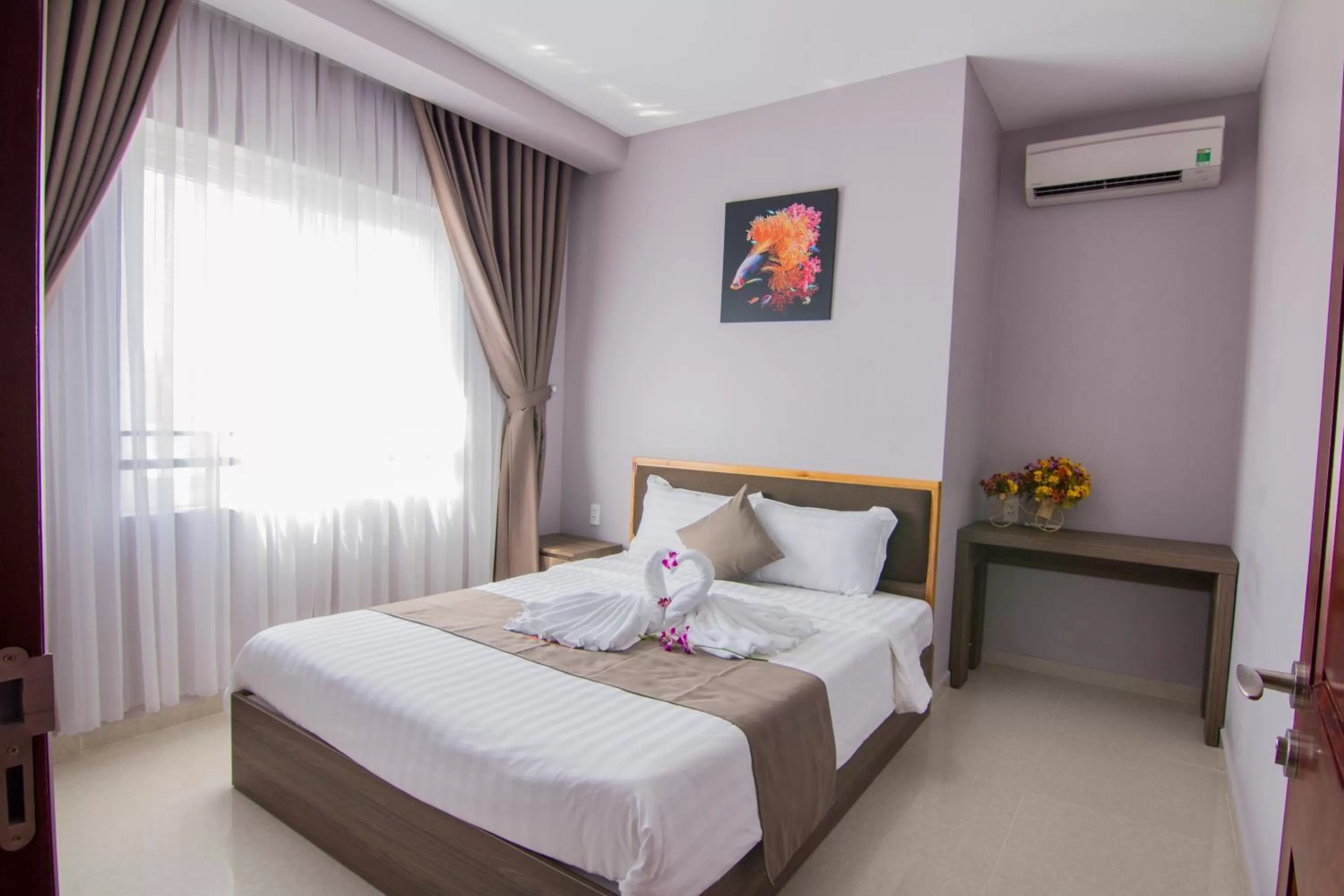 Bedroom, Bed in Khách sạn San Hô Vũng Tàu (Coral Hotel)