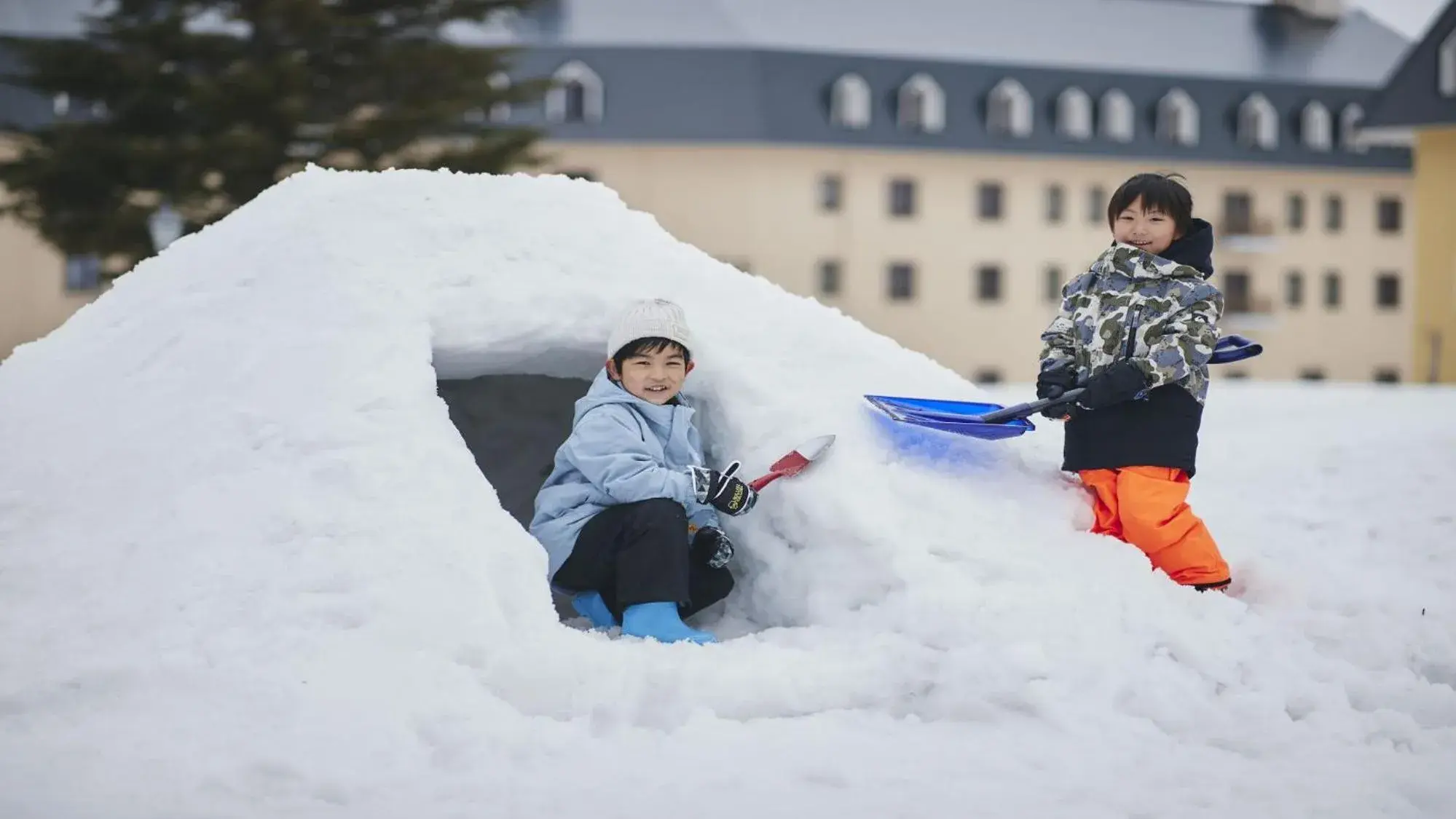 Winter in Lotte Arai Resort