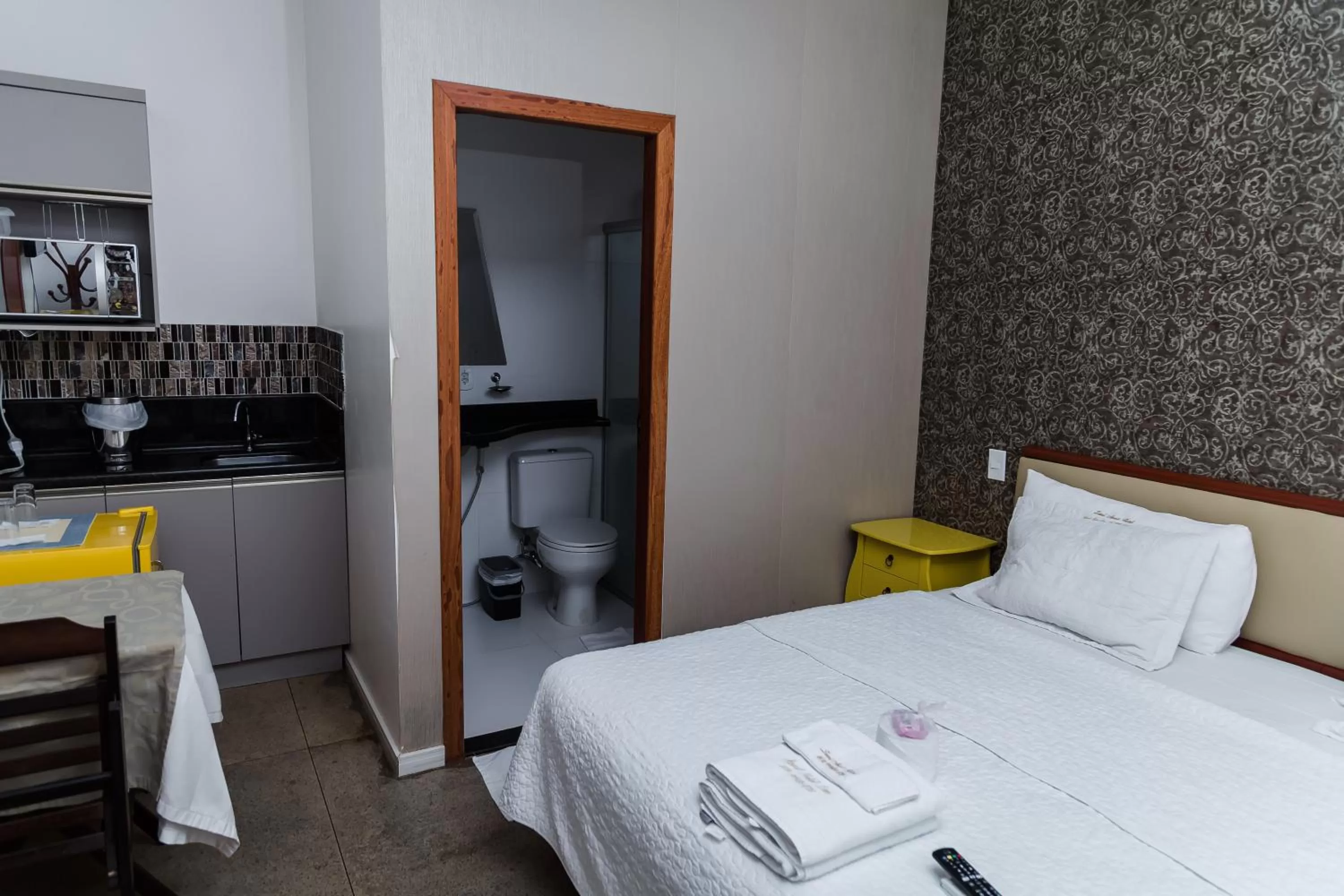 Bed in ZANI APART HOTEL 520i