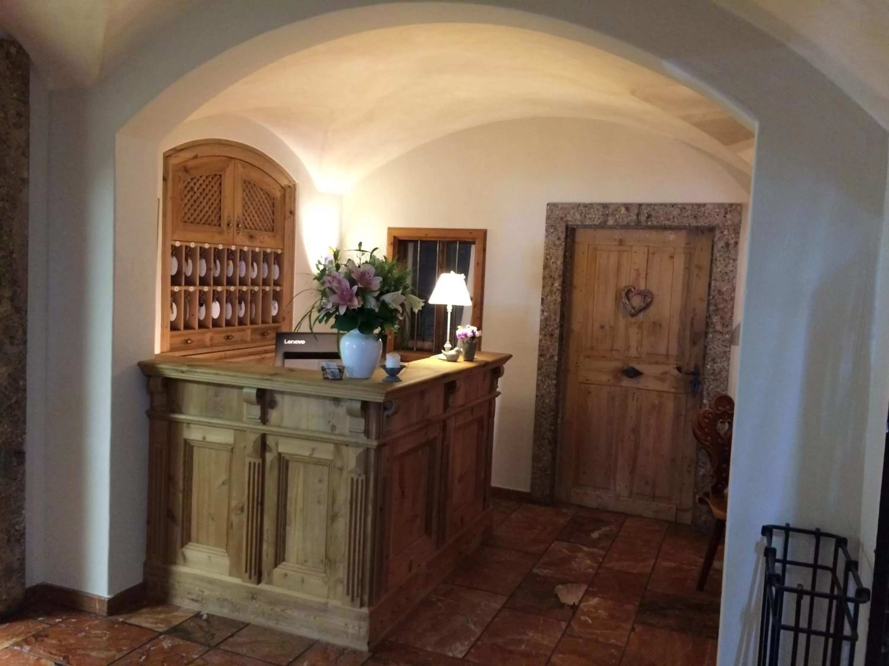 Lobby or reception in Gasthof Herrnhaus