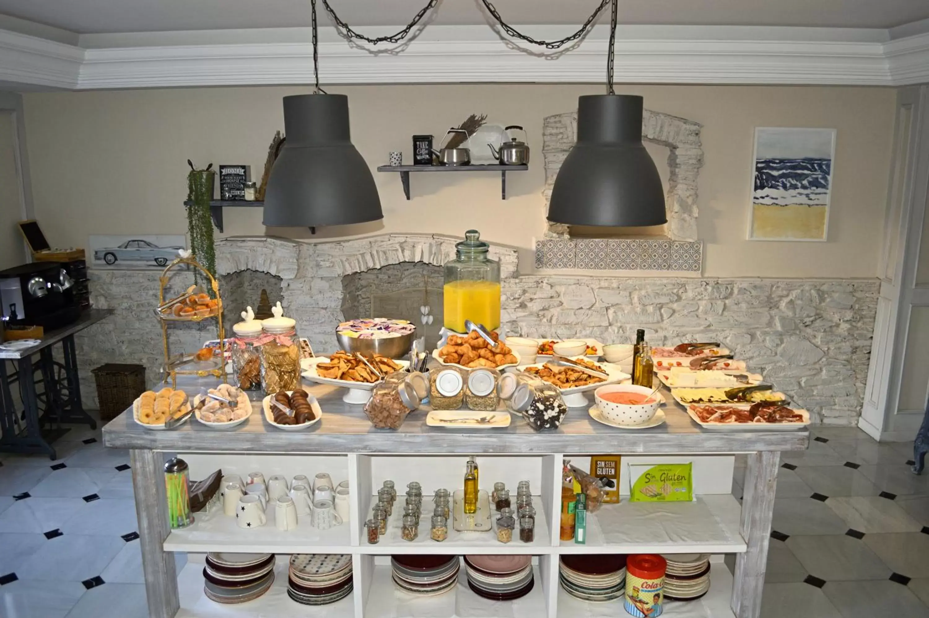 Buffet breakfast in Ares Hotel