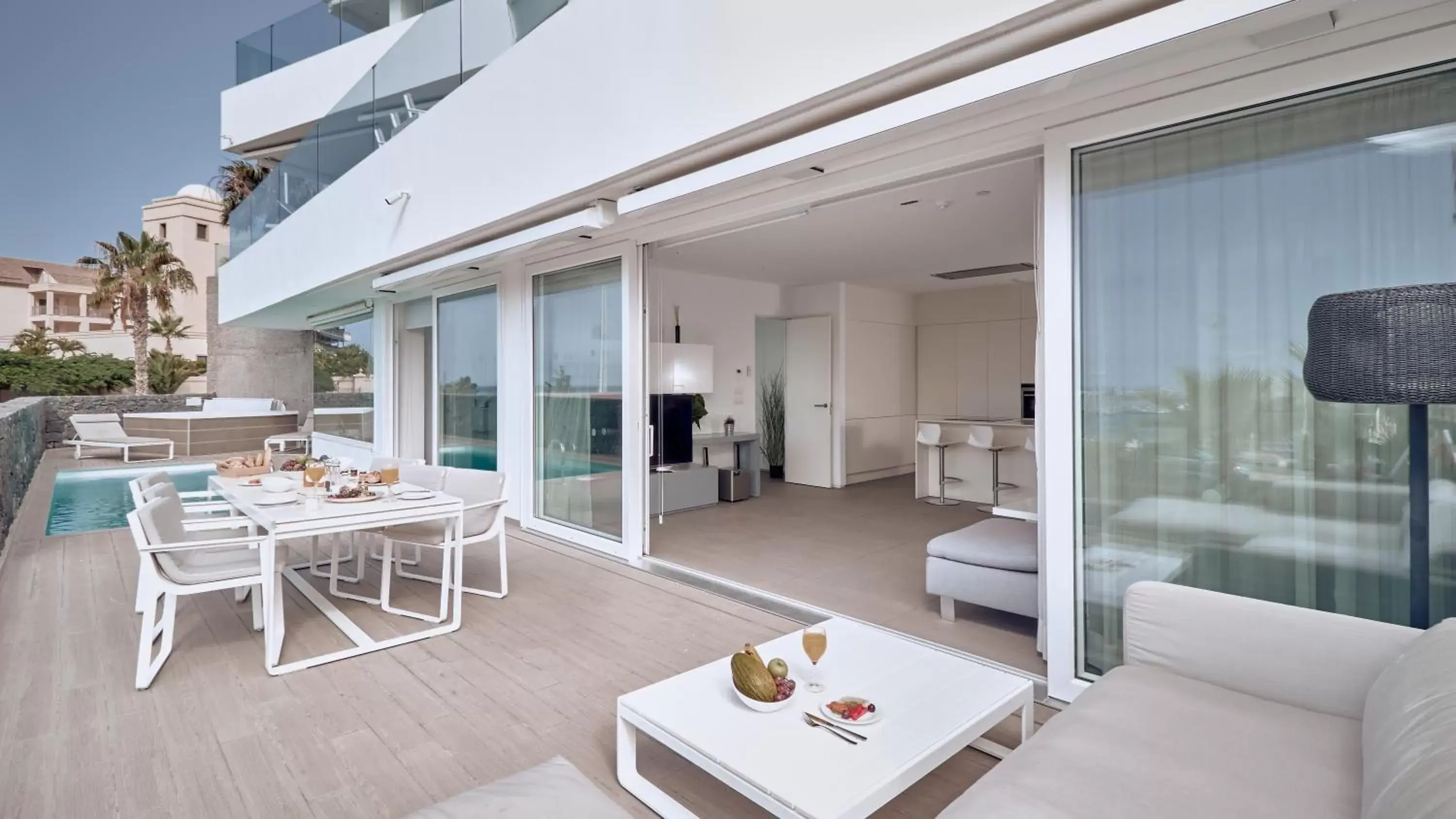 Balcony/Terrace in Hotel Baobab Suites