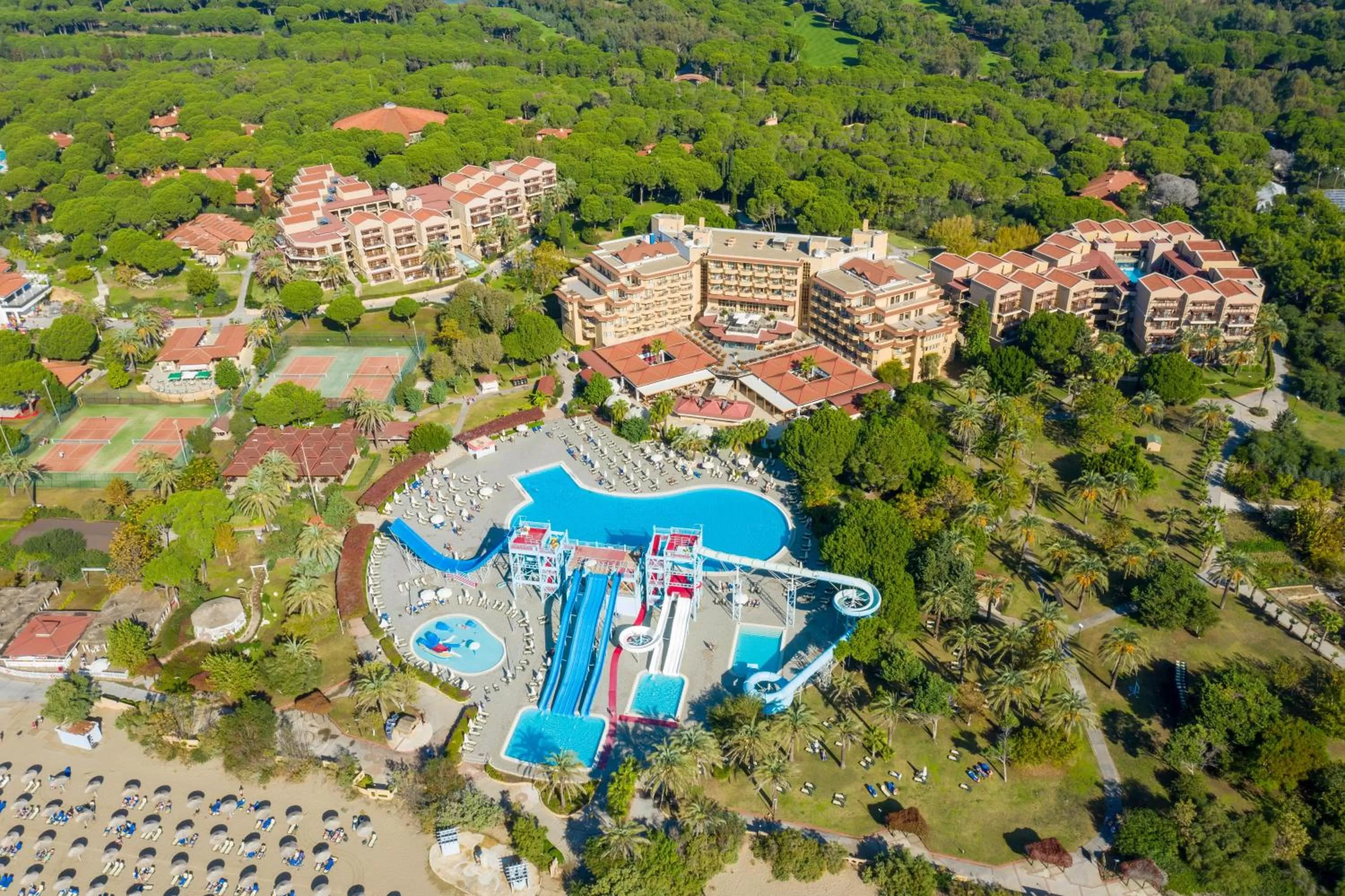 Property building in Asteria Family Resort Belek