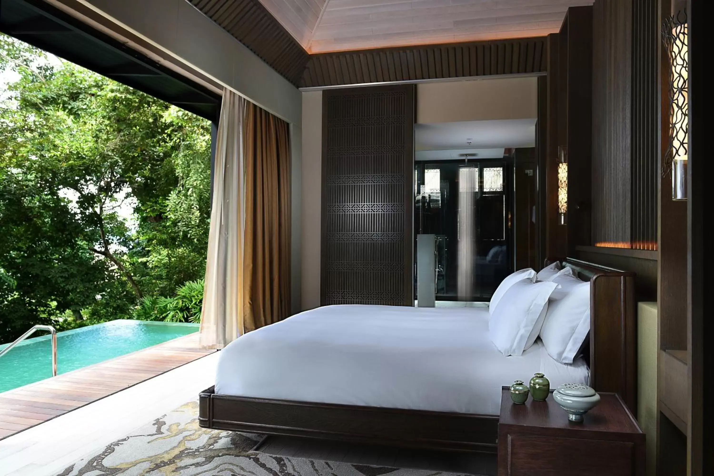 Bedroom in The Ritz-Carlton, Langkawi