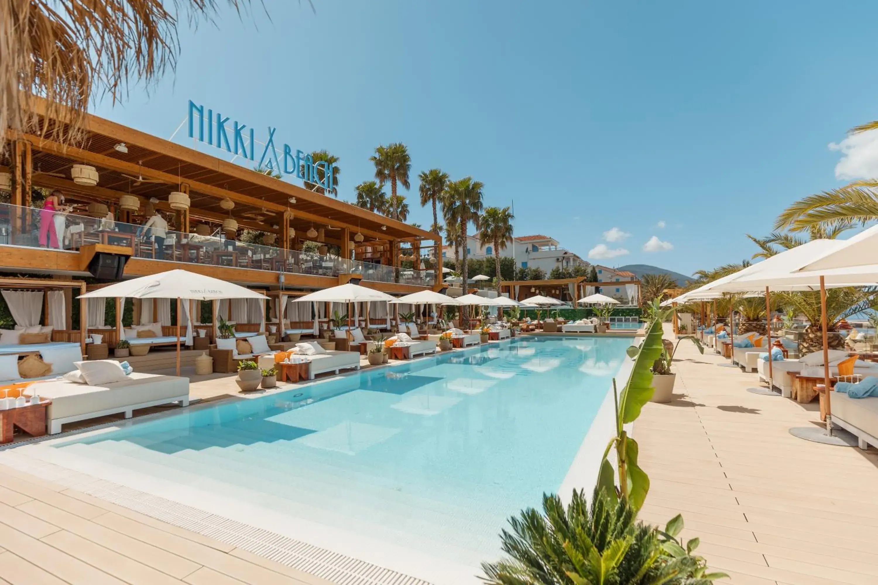 Property building, Swimming Pool in Nikki Beach Montenegro