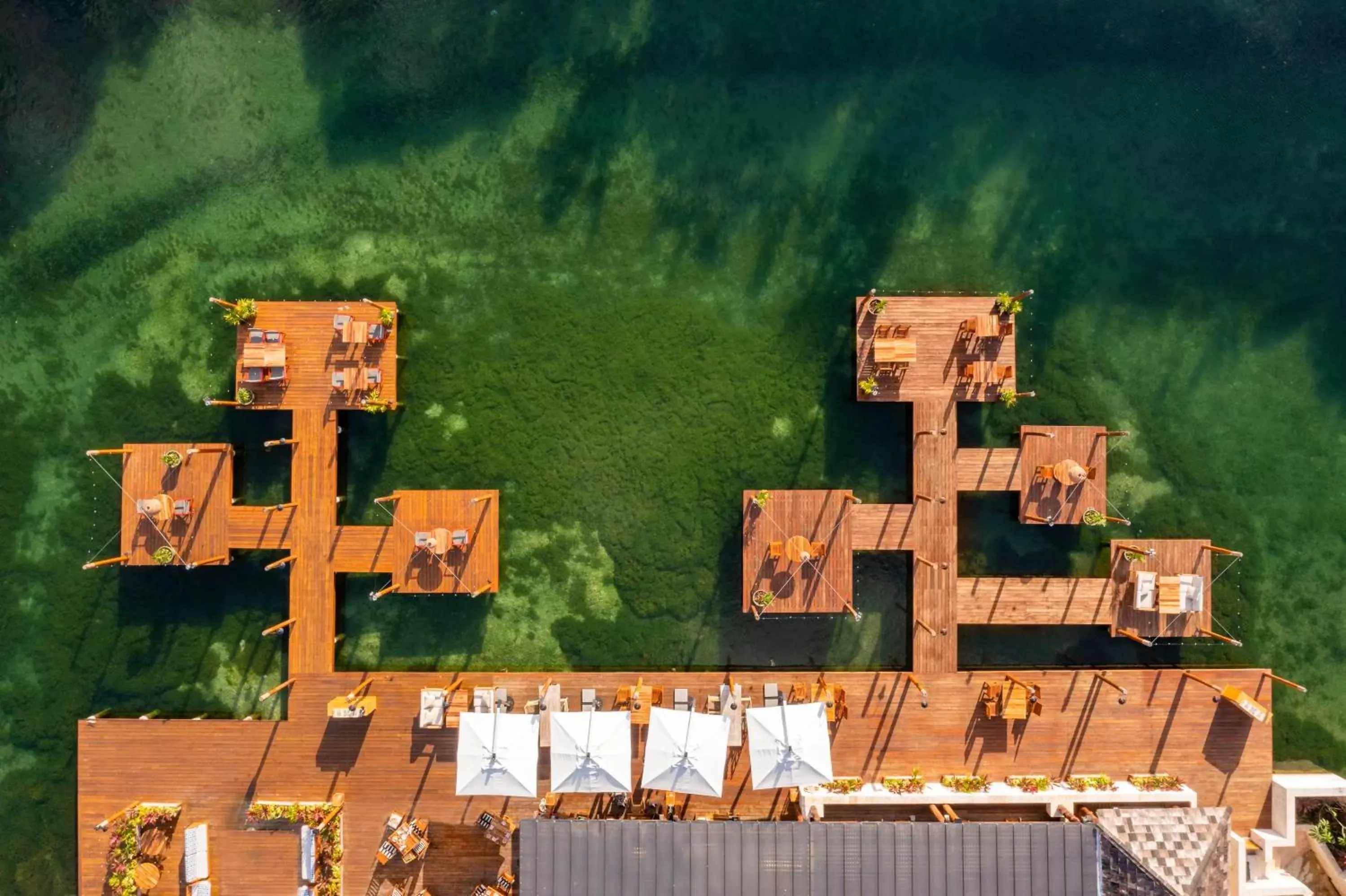 Restaurant/places to eat, Bird's-eye View in Fairmont Mayakoba