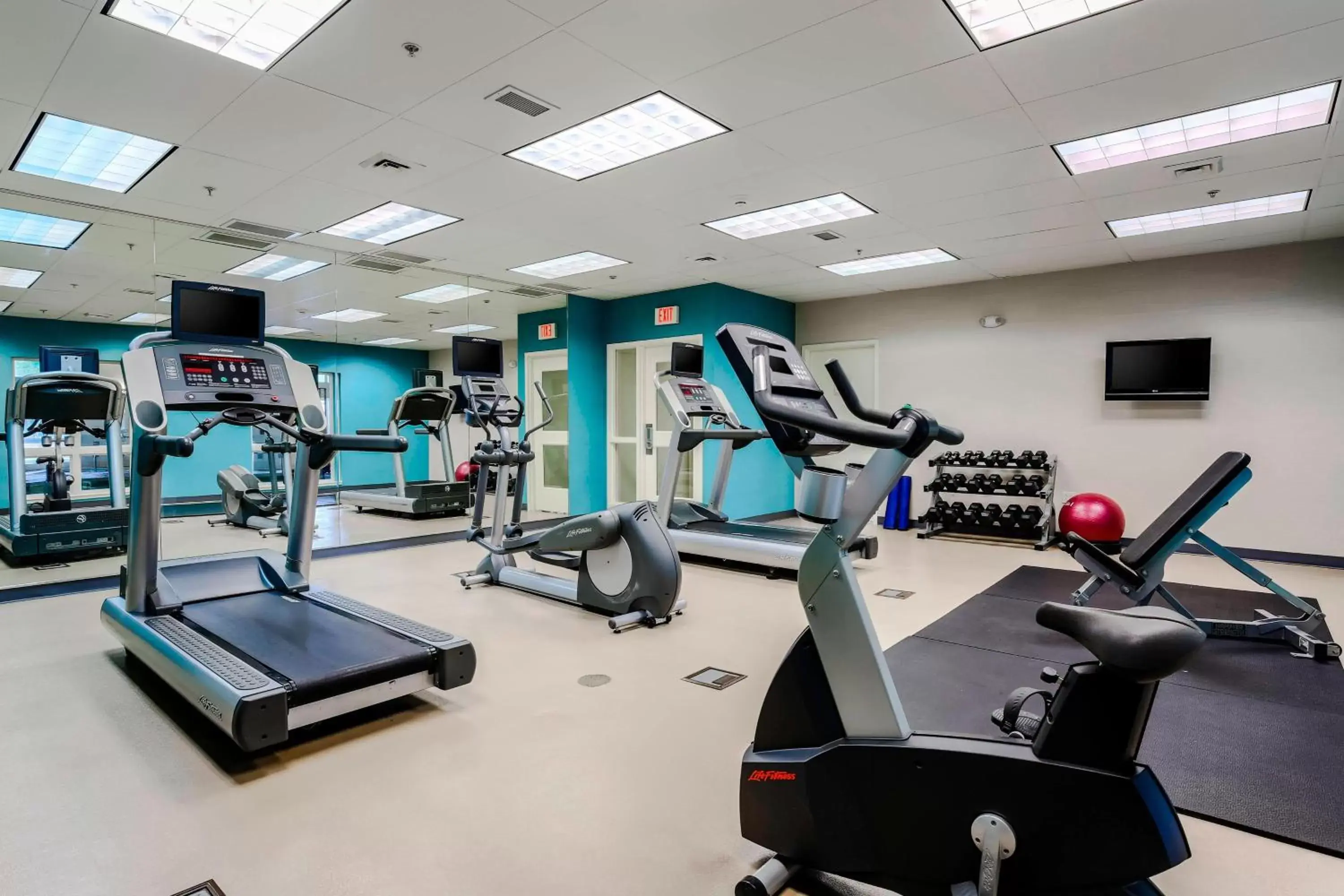 Fitness centre/facilities, Fitness Center/Facilities in Fairfield by Marriott Wilkes-Barre