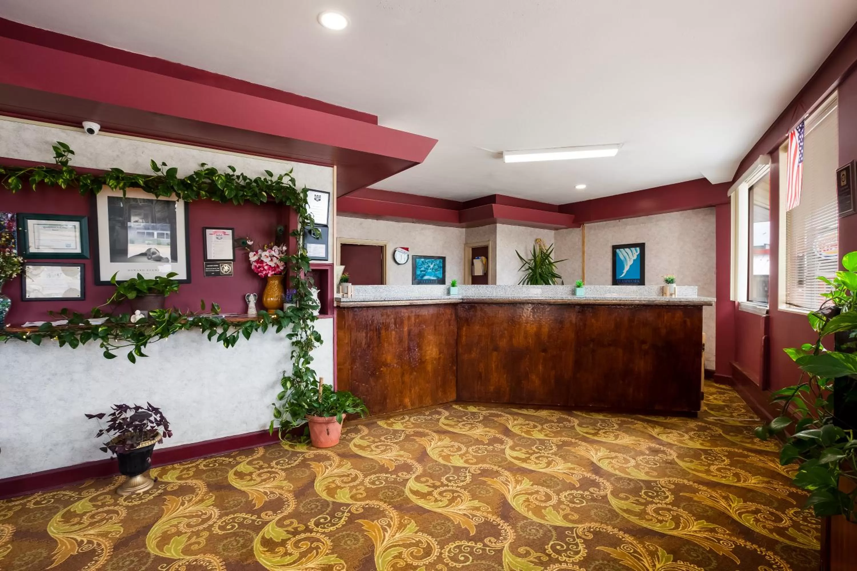 Lobby or reception in Knights Inn Fayetteville - Fort Bragg