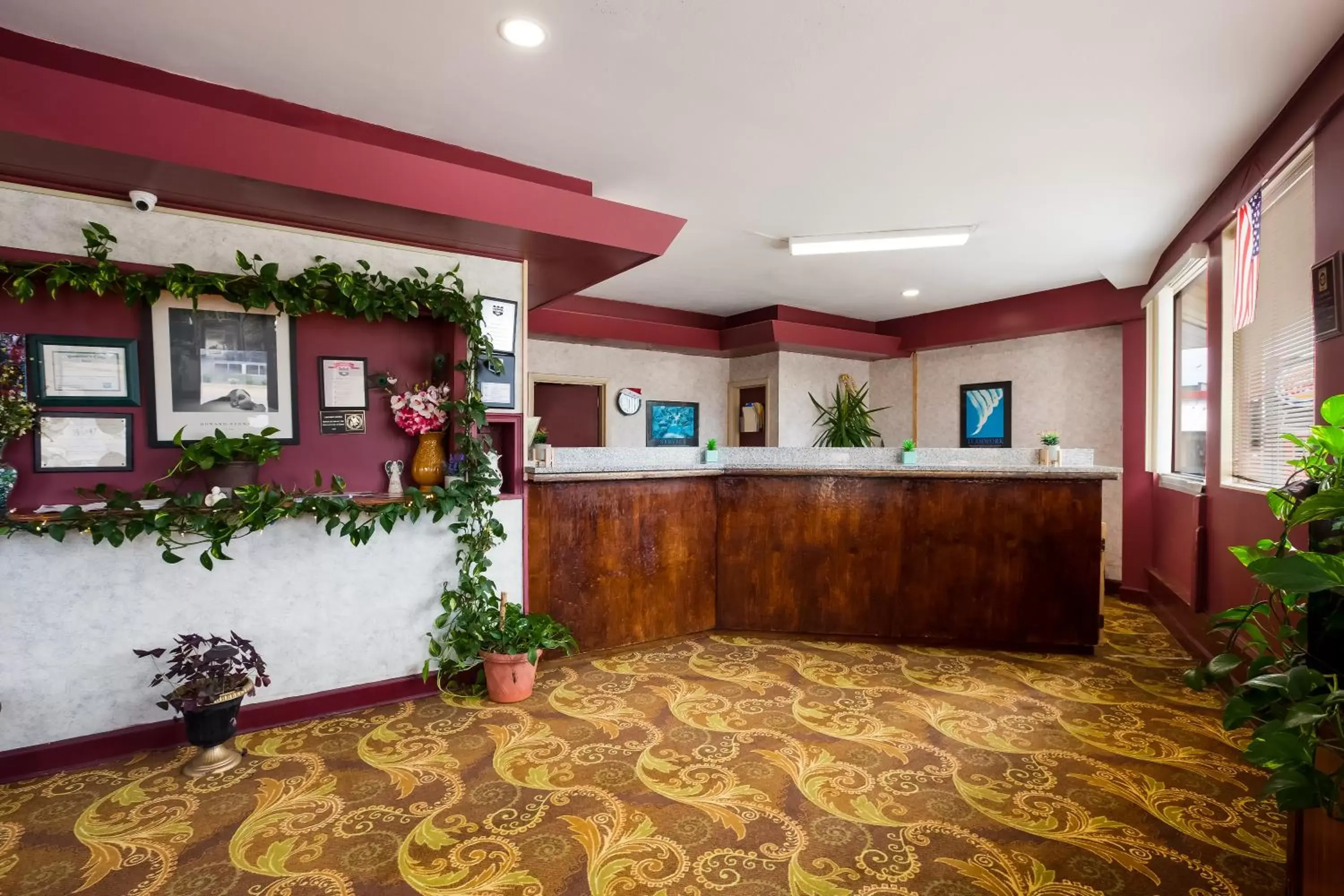 Lobby or reception, Lobby/Reception in Knights Inn Fayetteville - Fort Bragg