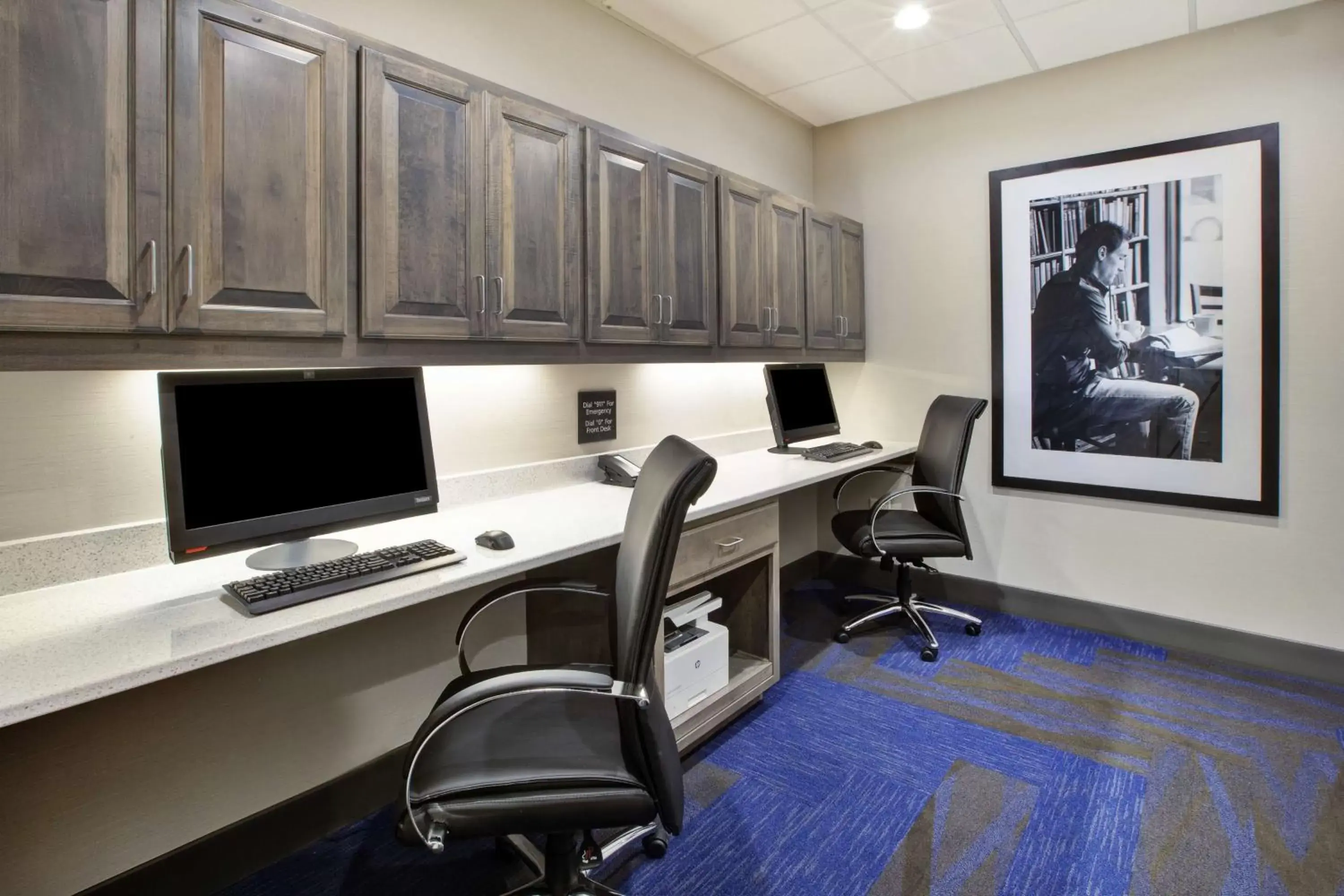 Business facilities, TV/Entertainment Center in Hampton Inn & Suites By Hilton, Southwest Sioux Falls