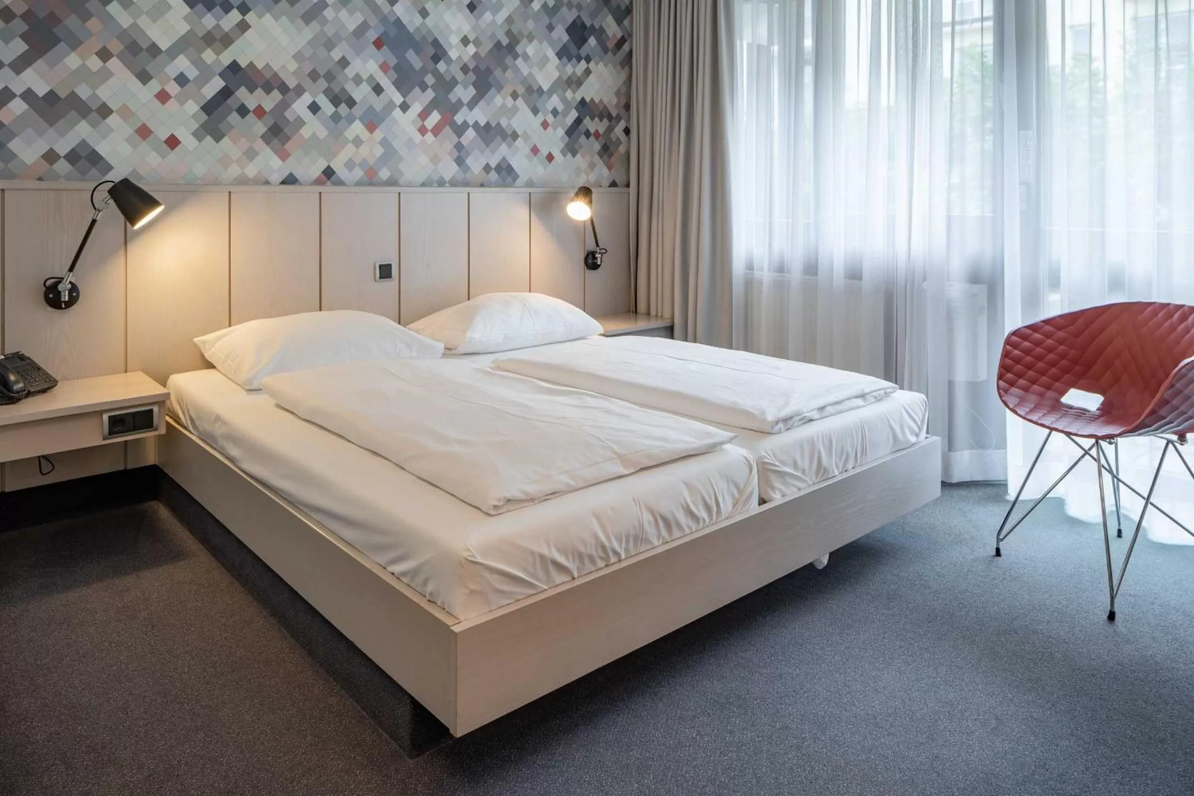 Photo of the whole room, Bed in Hotel Schiller