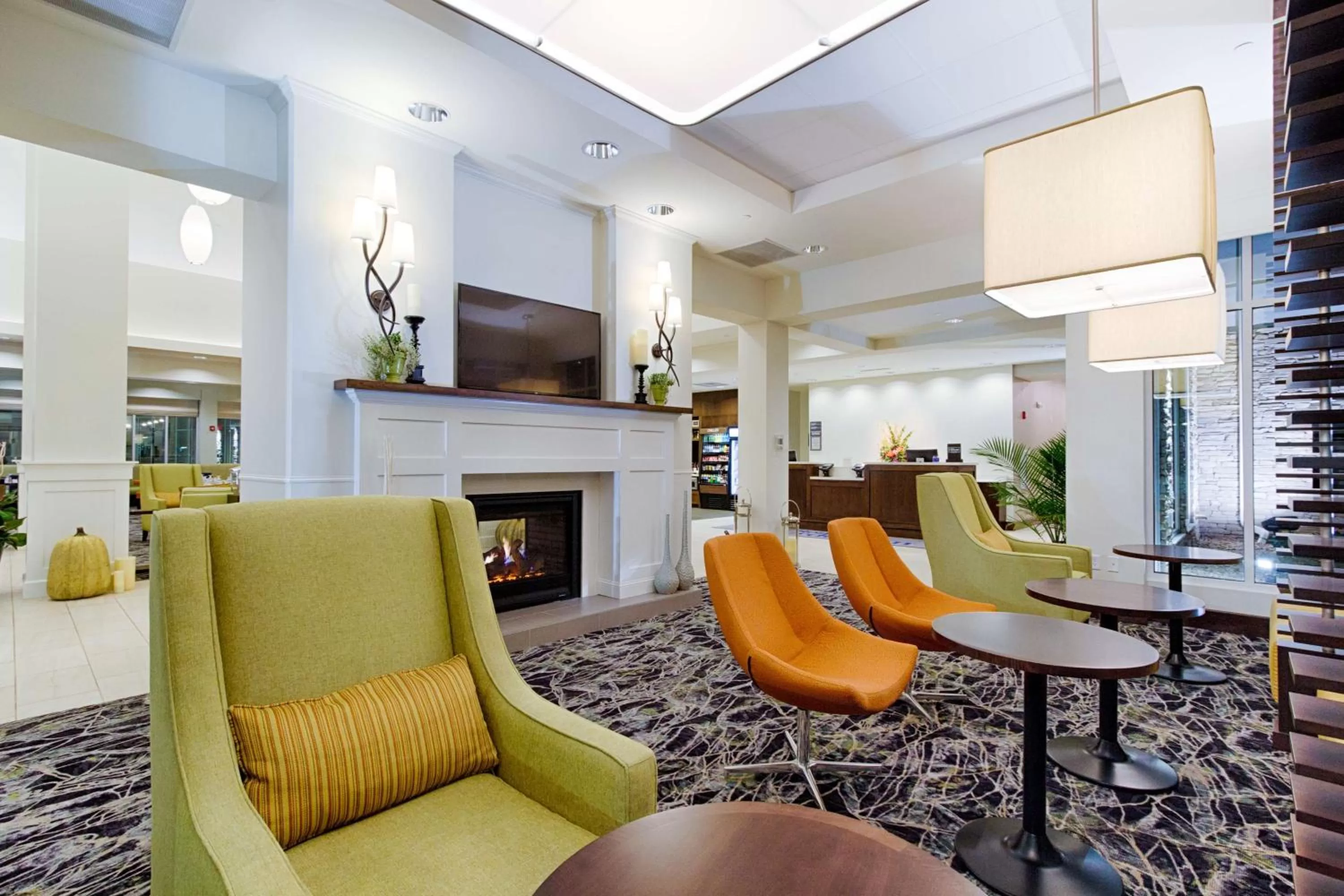 Lobby or reception in Hilton Garden Inn Salina