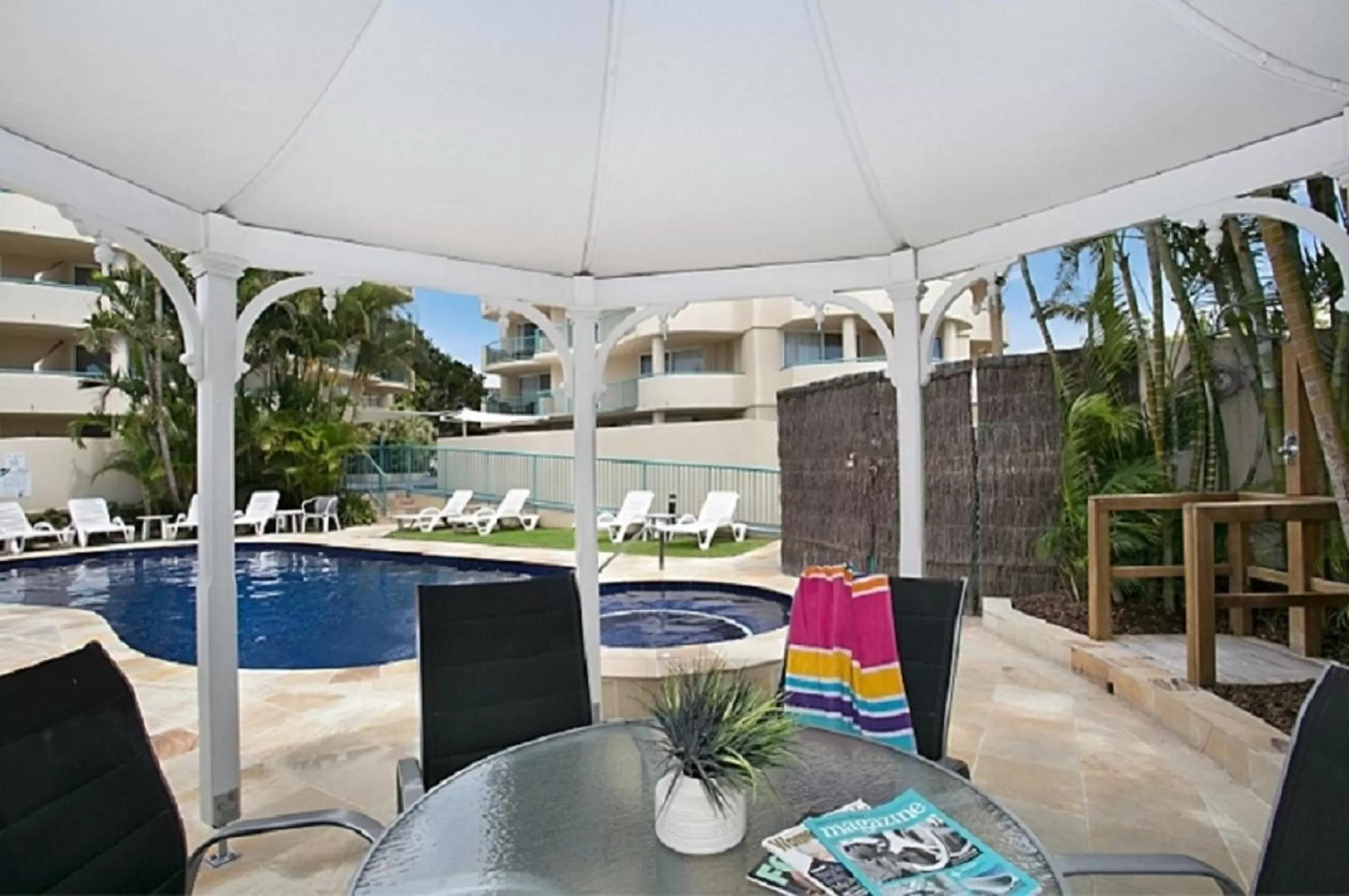 Swimming pool in Royal Pacific Resort