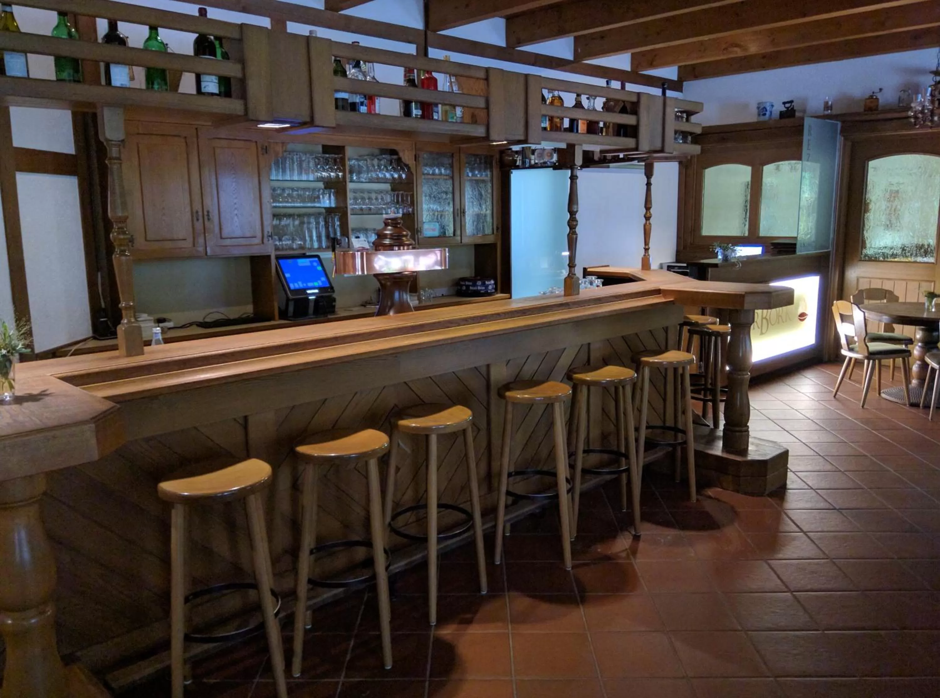 Lobby or reception in Hotel Zur-Borke