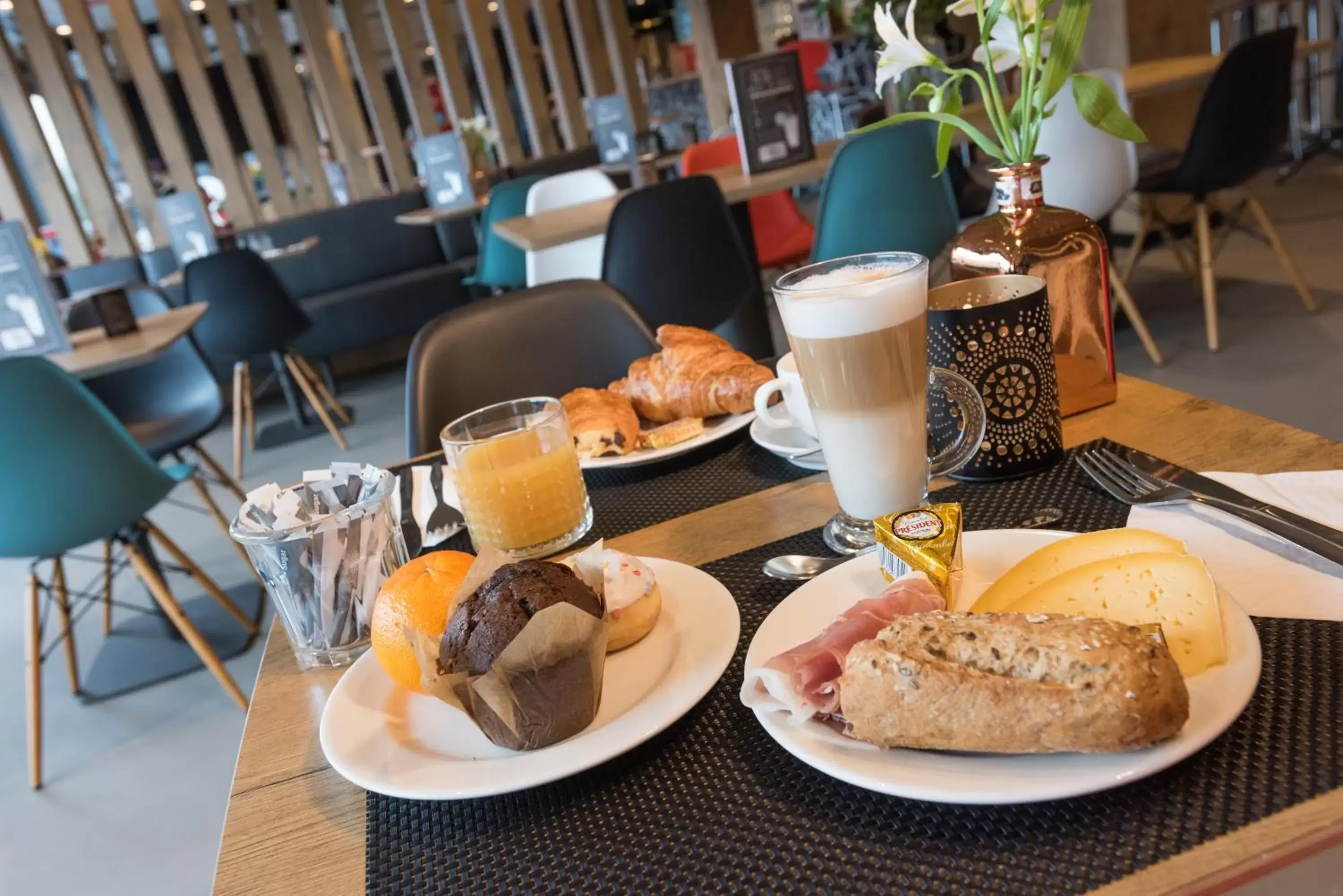 Food close-up in ibis Charleroi Airport Brussels South