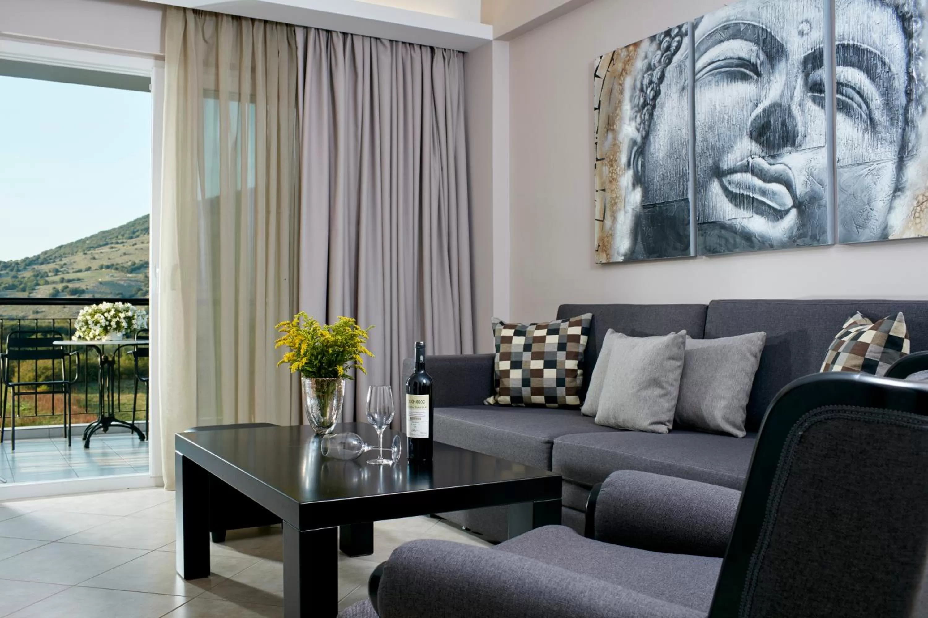 Balcony/Terrace in Aar Hotel & Spa Ioannina