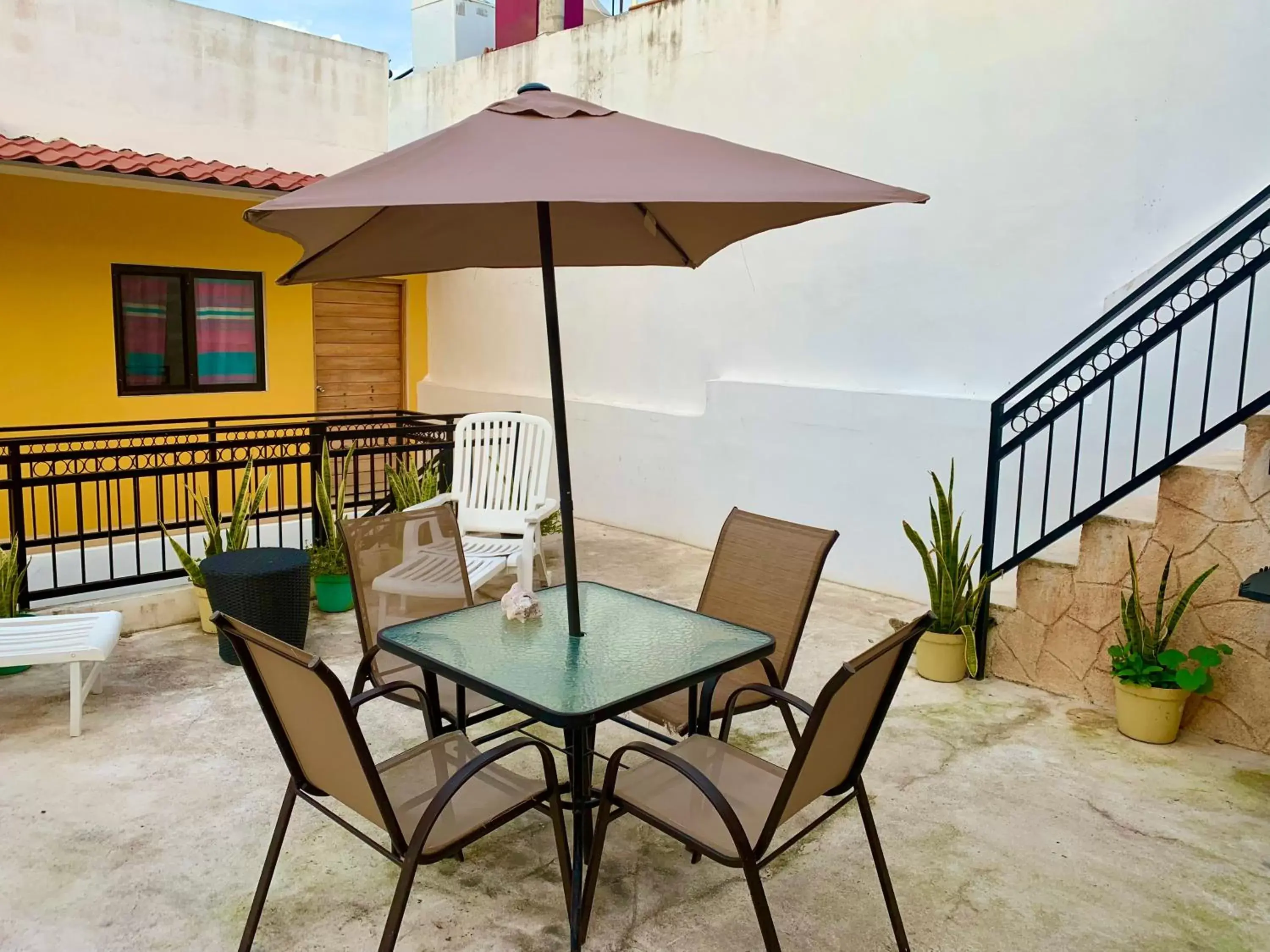 Balcony/Terrace in AKBAL Playa - Beach Zone