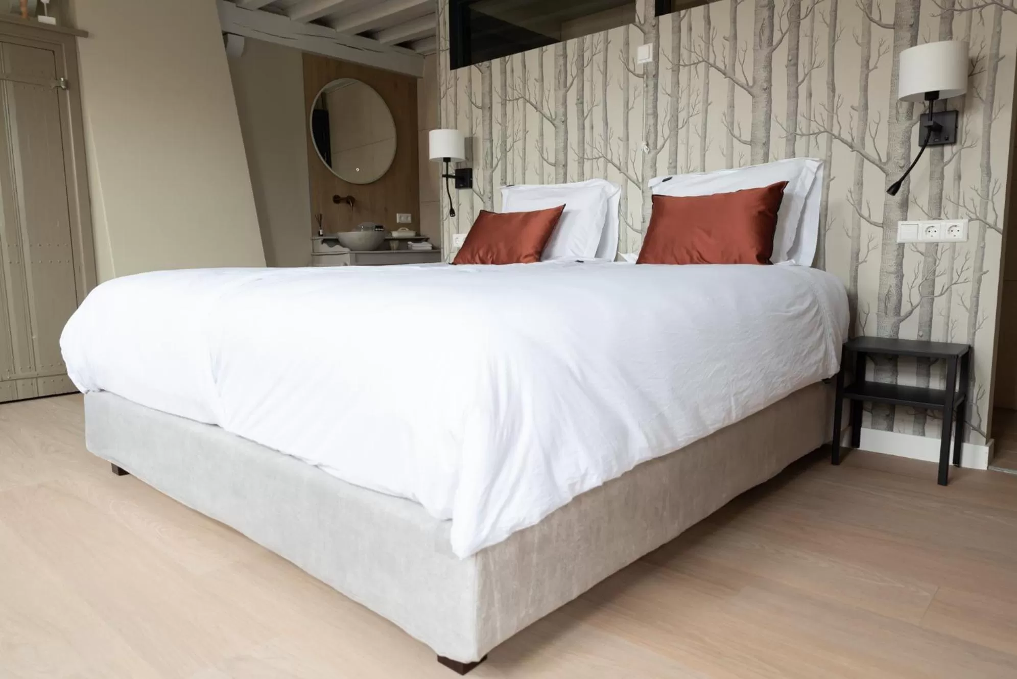 Bed in Het Heerenlogement Beusichem