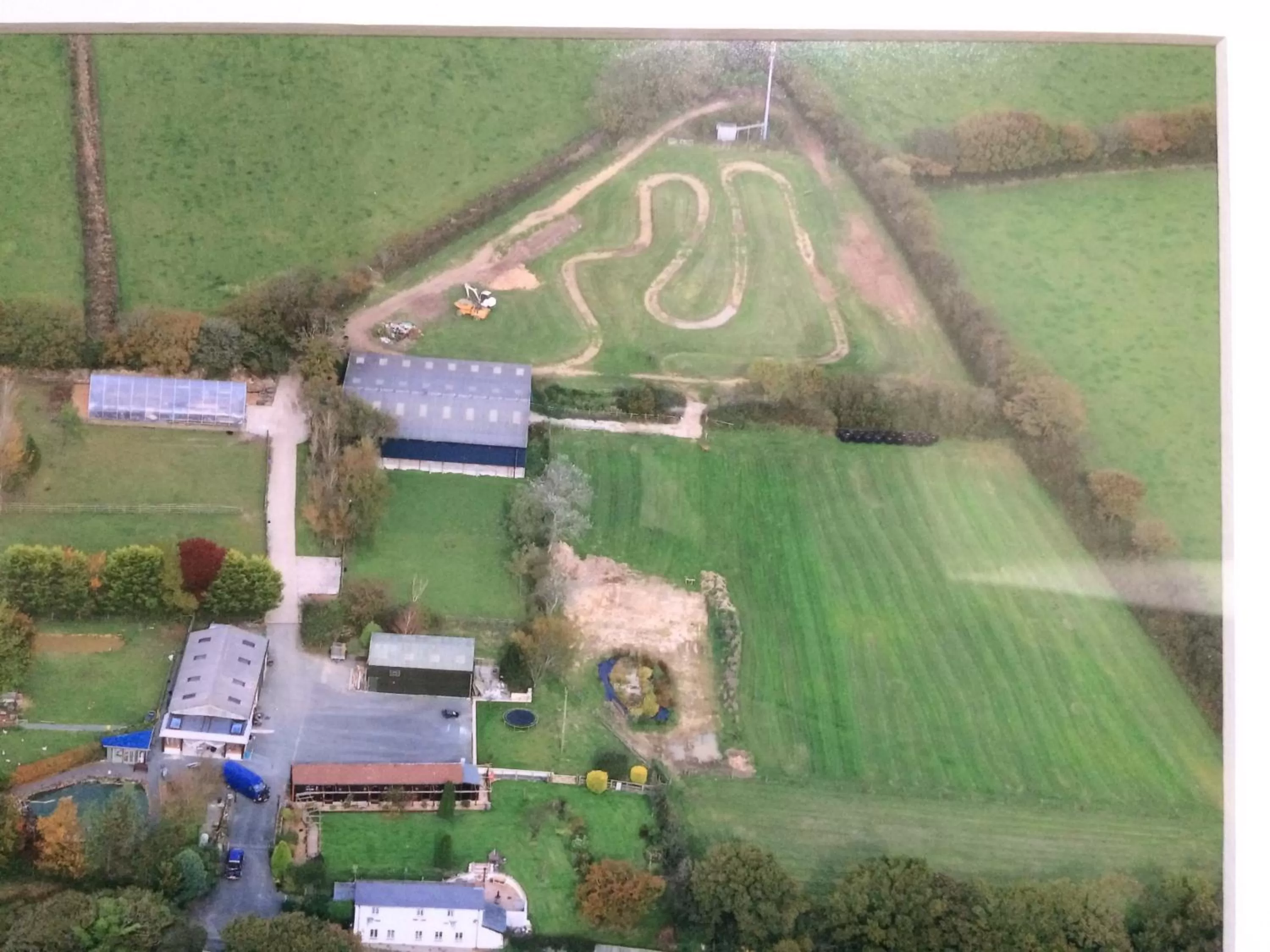 Bird's eye view in Barton Gate Farm B&B