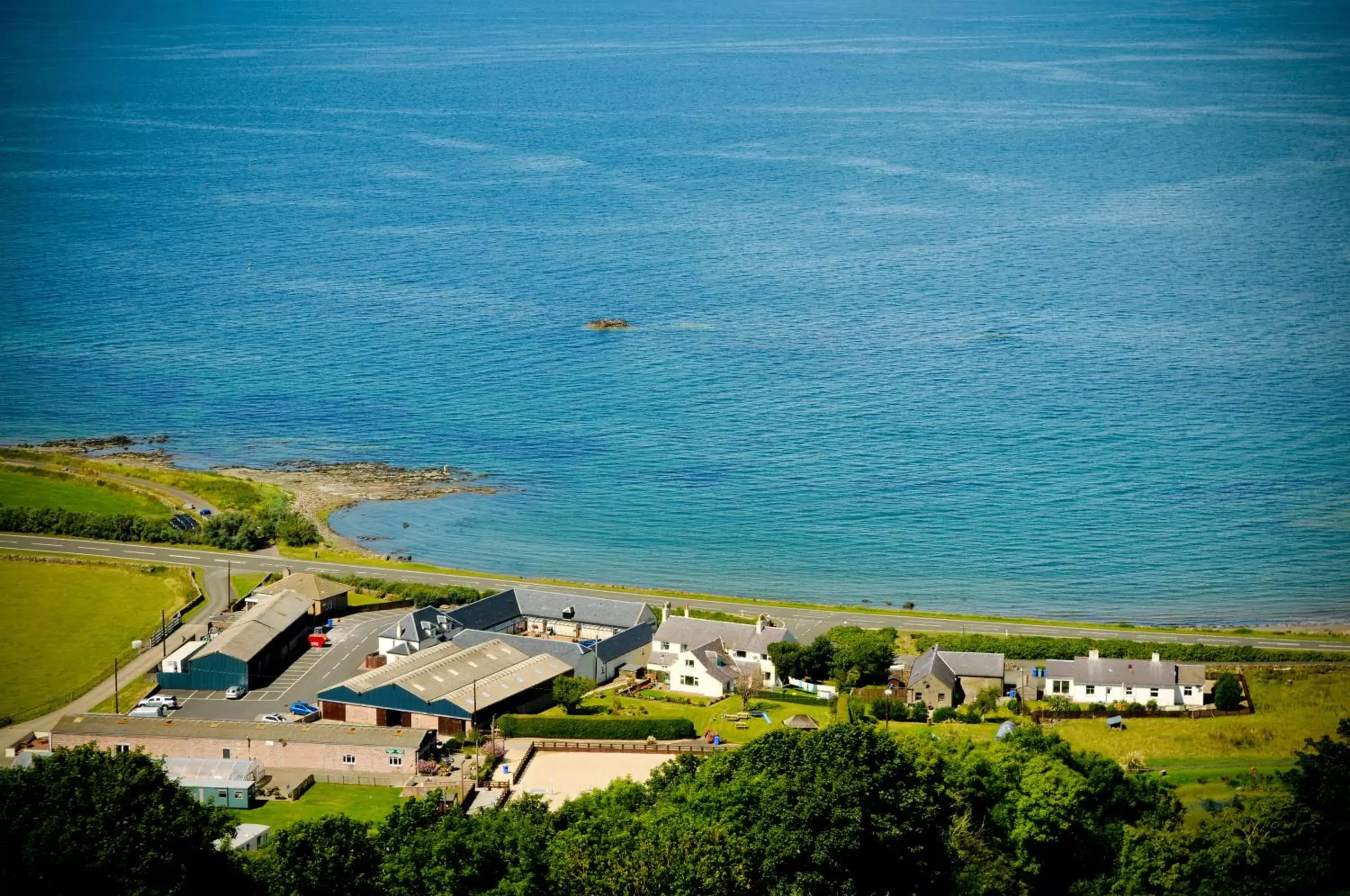 Natural landscape, Bird's-eye View in Woodland Bay Hotel