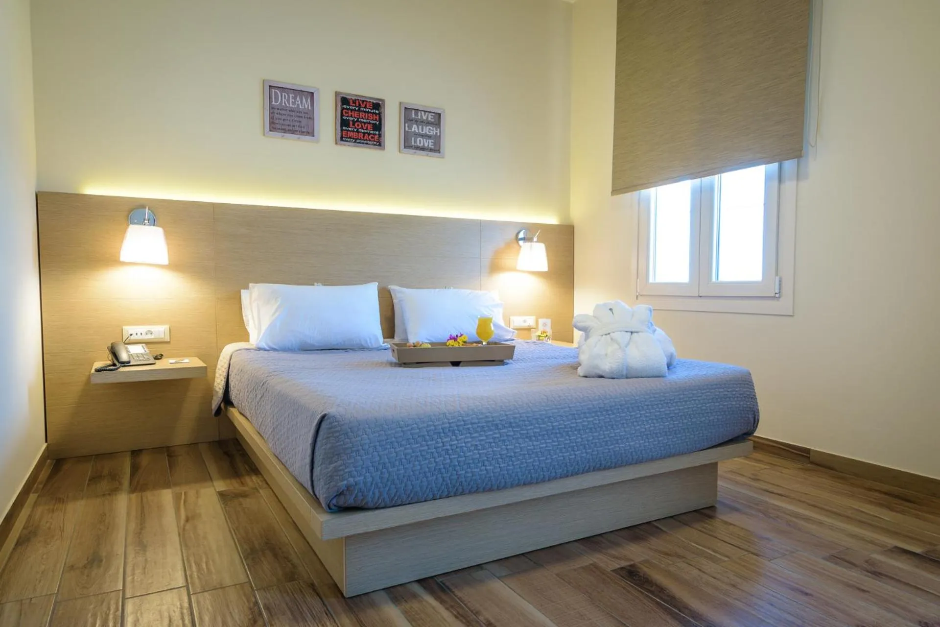 Bed in Grecian Castle Chios