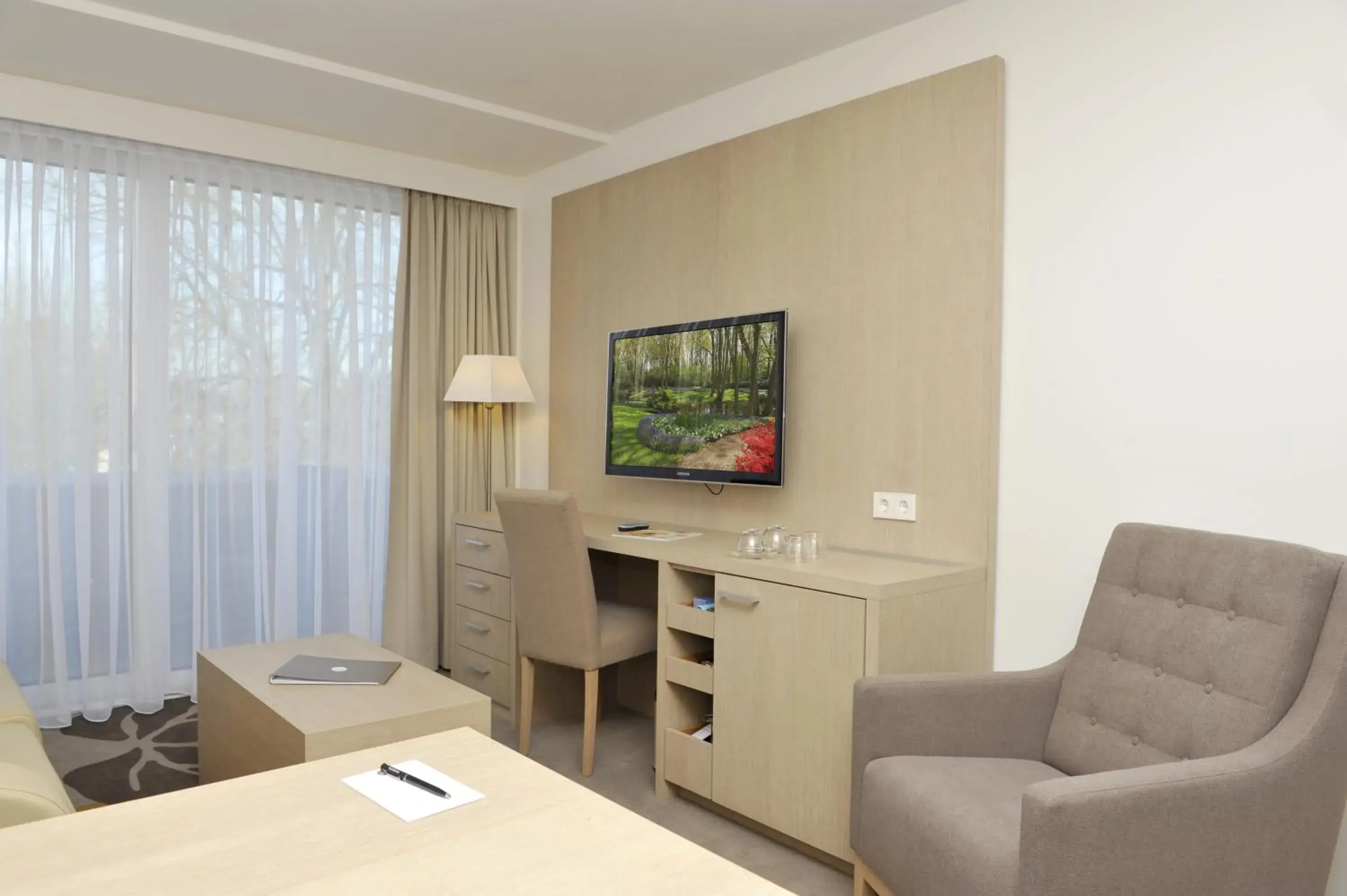 Living room, TV/Entertainment Center in Mondorf Parc Hotel & Spa