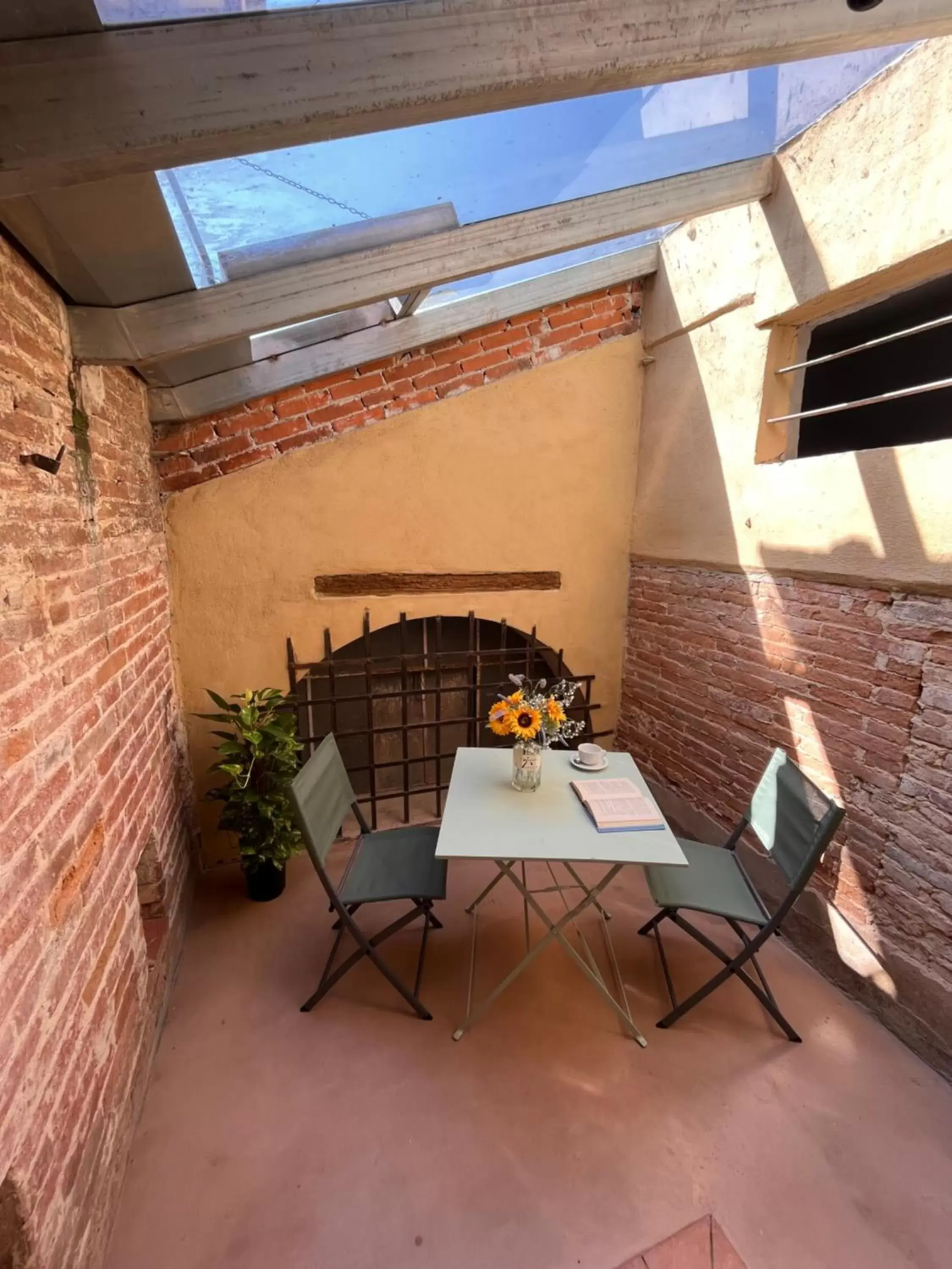 Balcony/Terrace in Tuscany Experience BnB