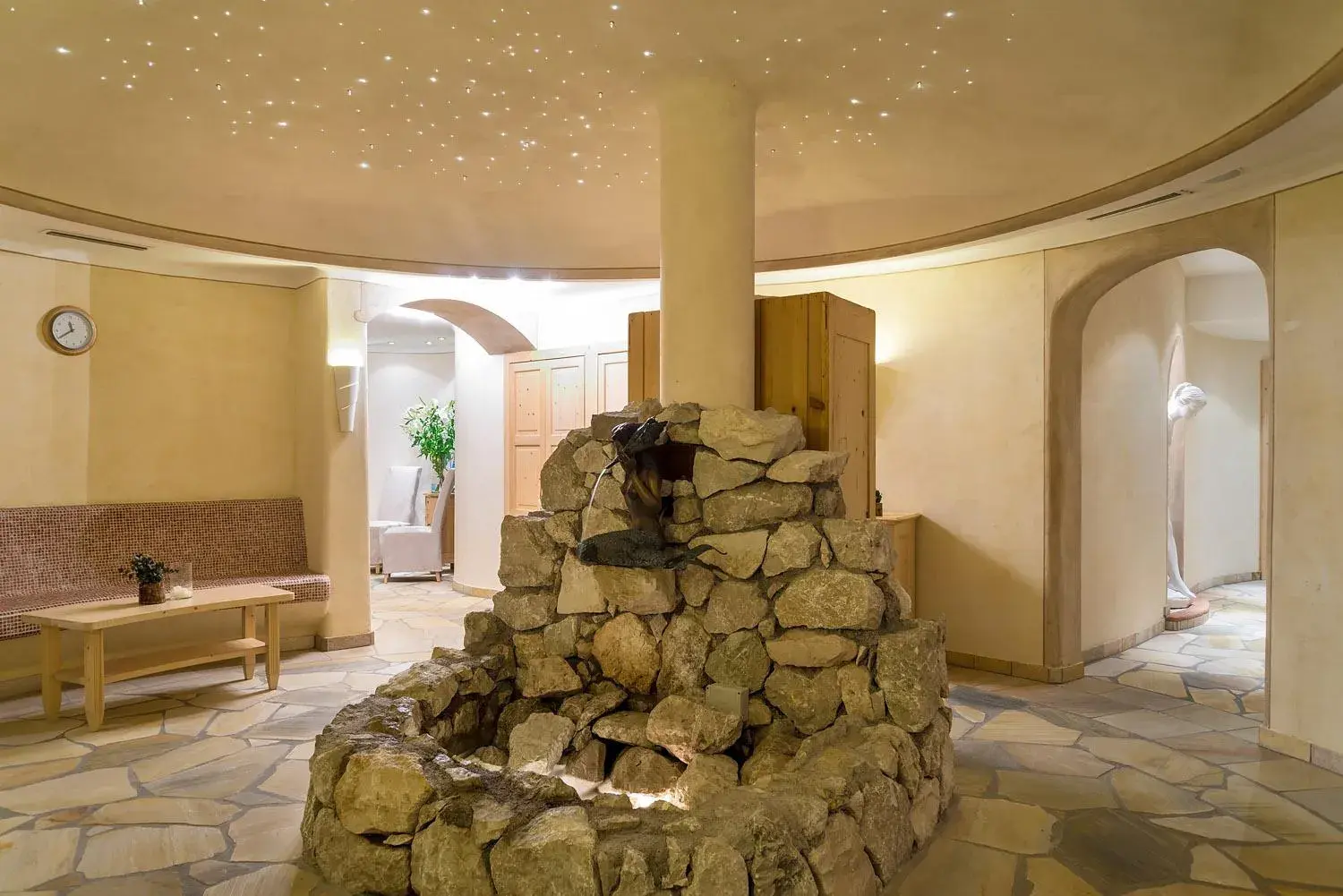 Spa and wellness centre/facilities in Kolfuschgerhof Mountain Resort