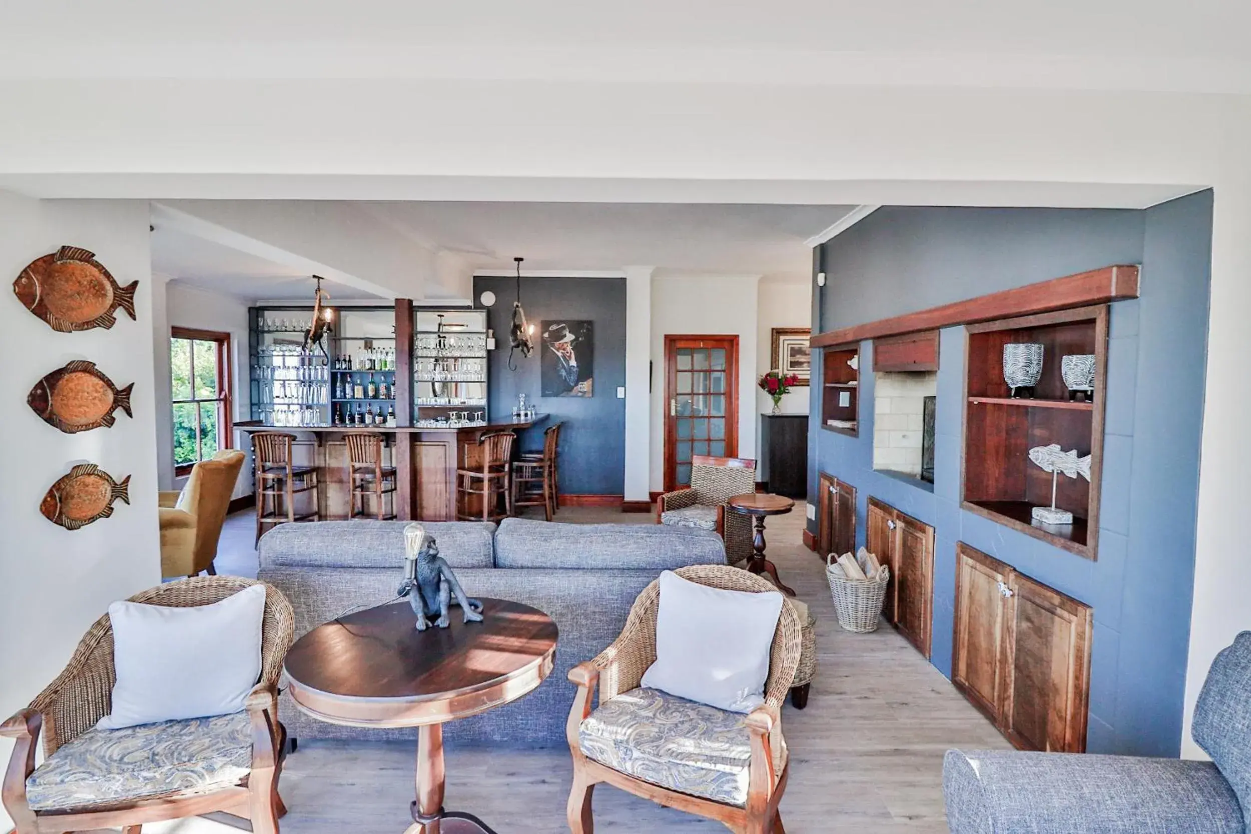 Lounge or bar, Seating Area in Lavender Manor Guest Lodge