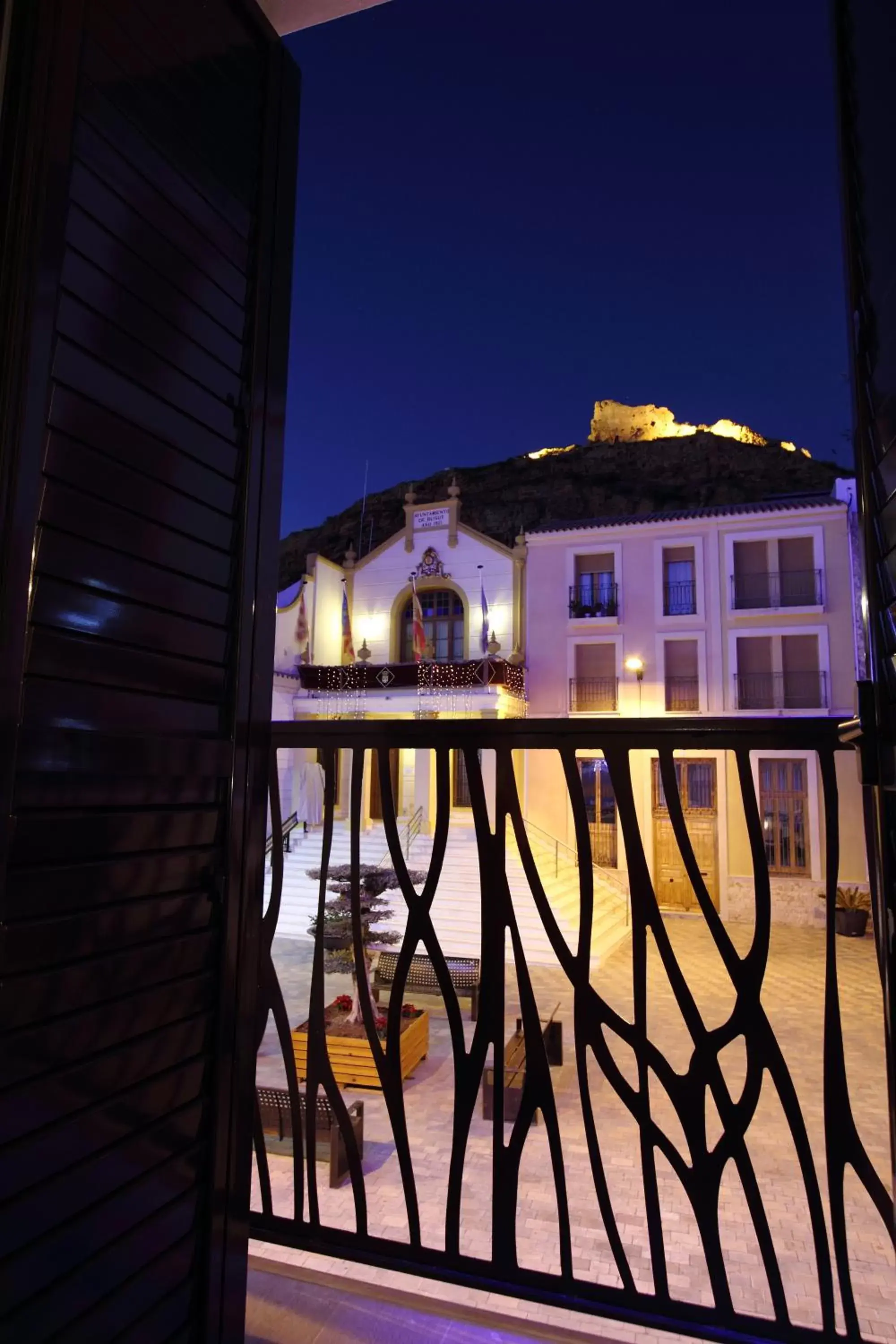 Balcony/Terrace in Boutique Hotel Sierra de Alicante