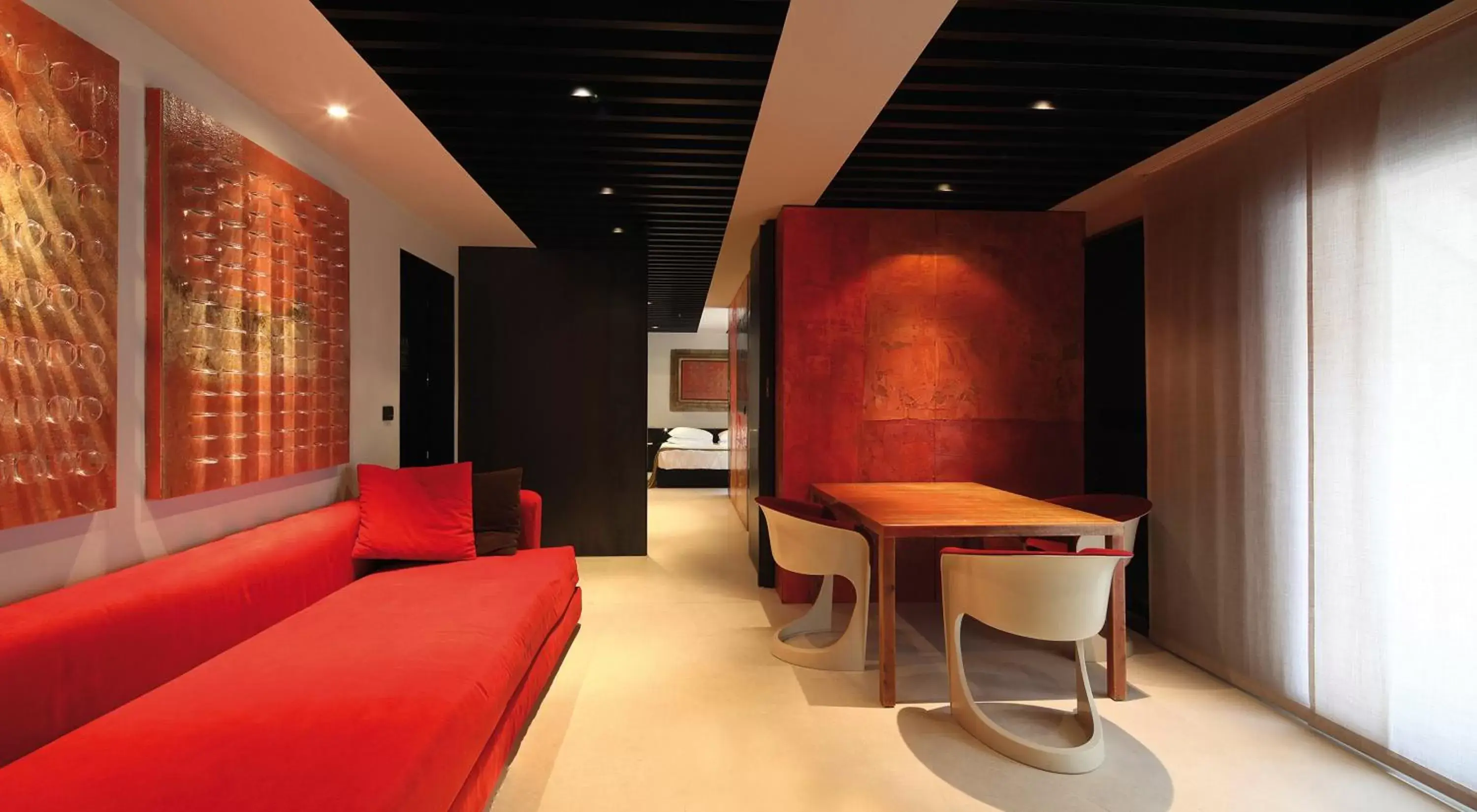 Living room, Seating Area in STRAF, Milan, a Member of Design Hotels