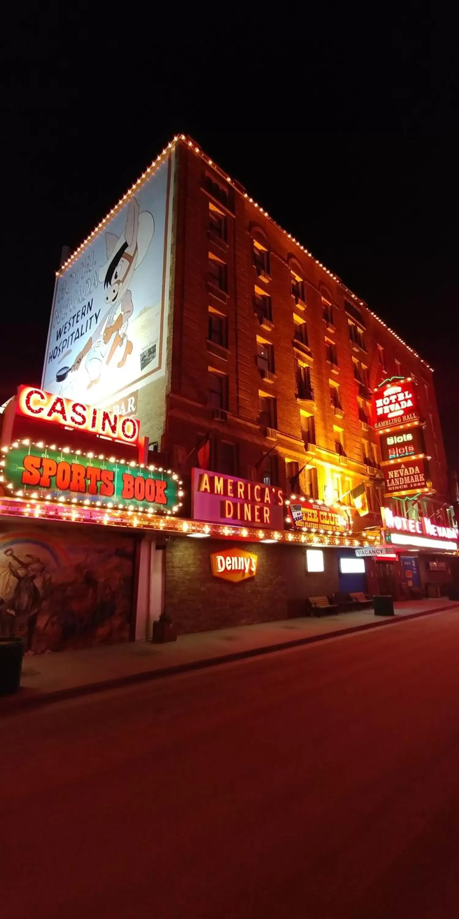 Facade/entrance, Property Building in Hotel Nevada & Gambling Hall