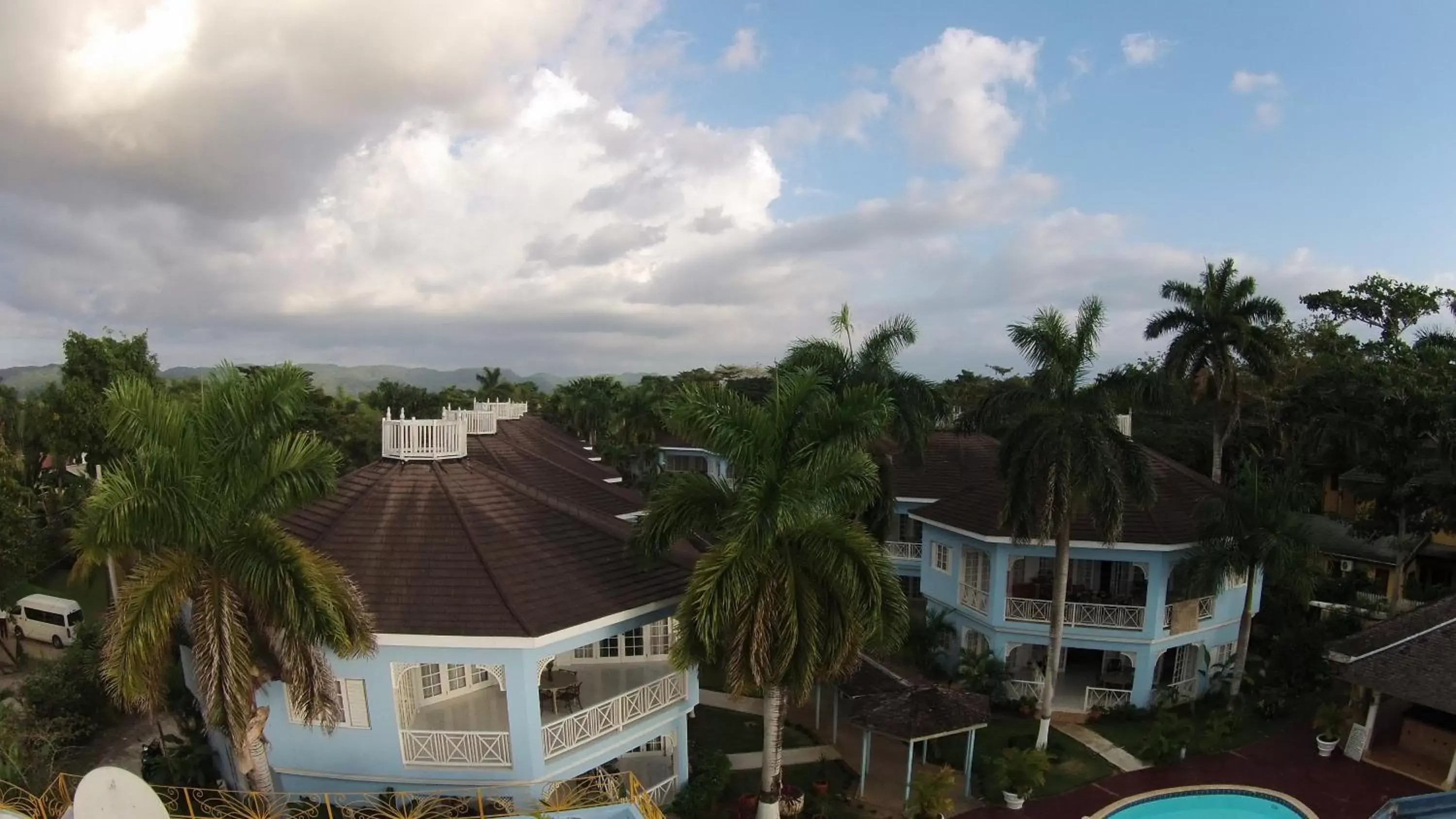 Bird's-eye View in Beachcomber Club Resort