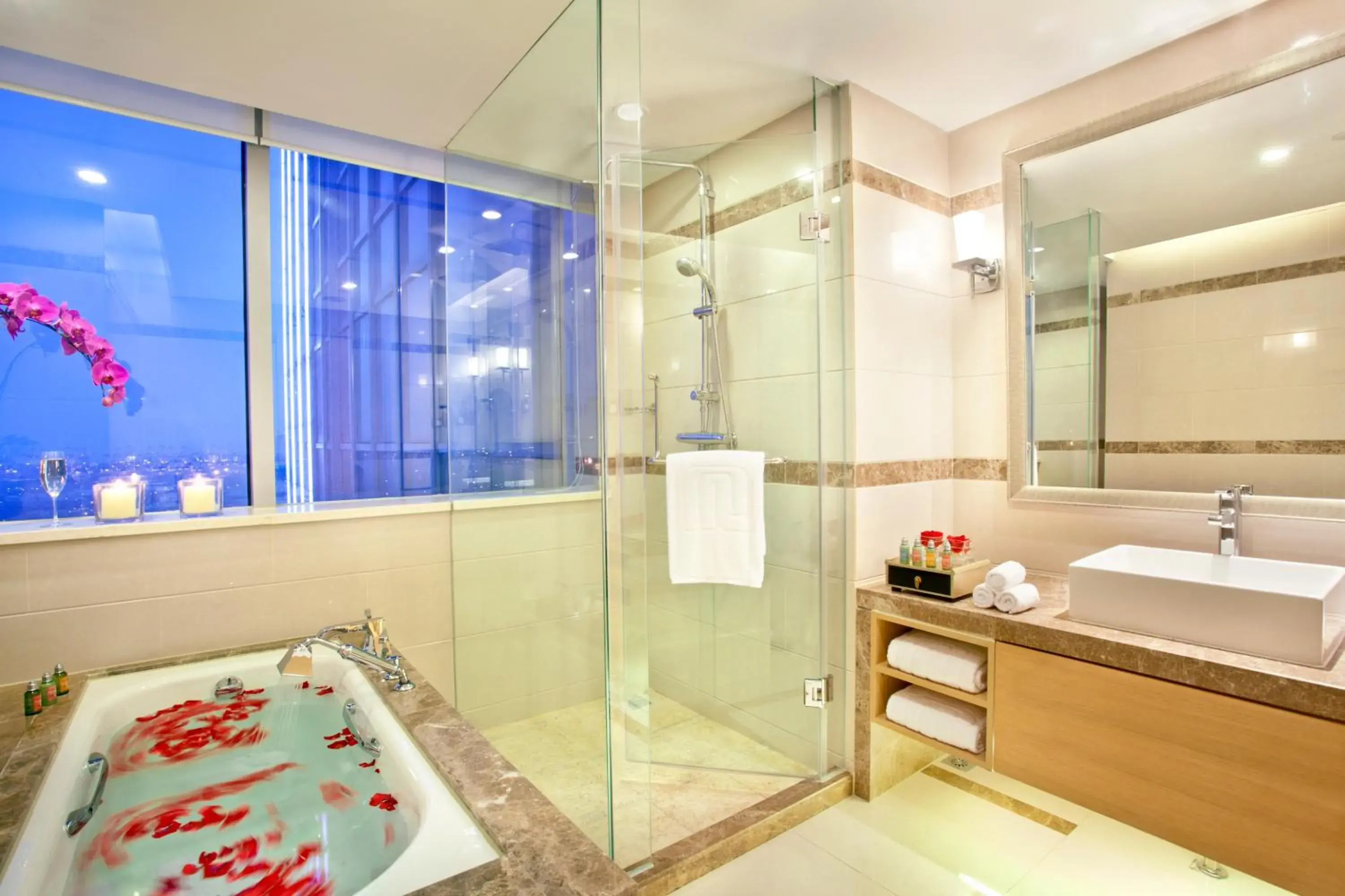 Bedroom, Bathroom in Regal Plaza Hotel & Residence