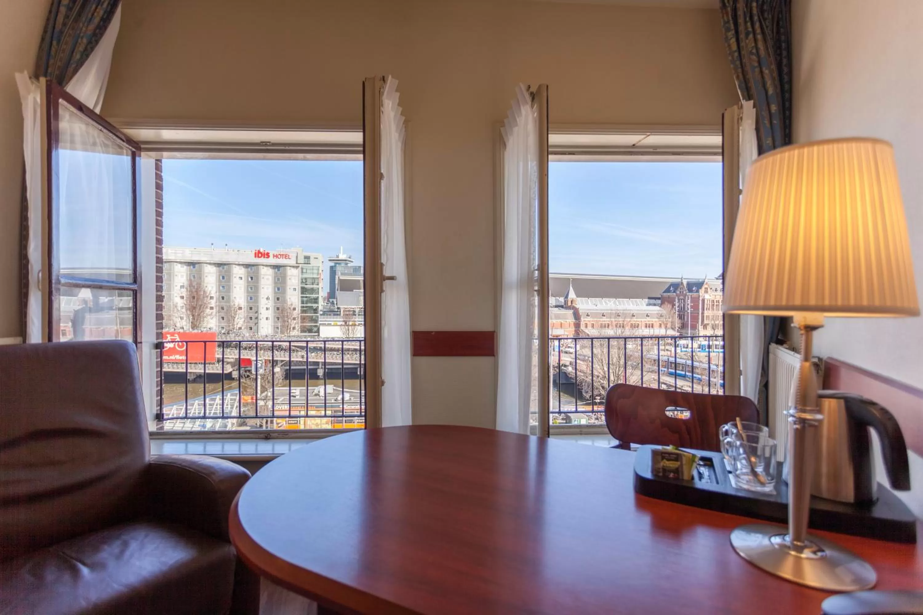 View (from property/room) in A-Train Hotel