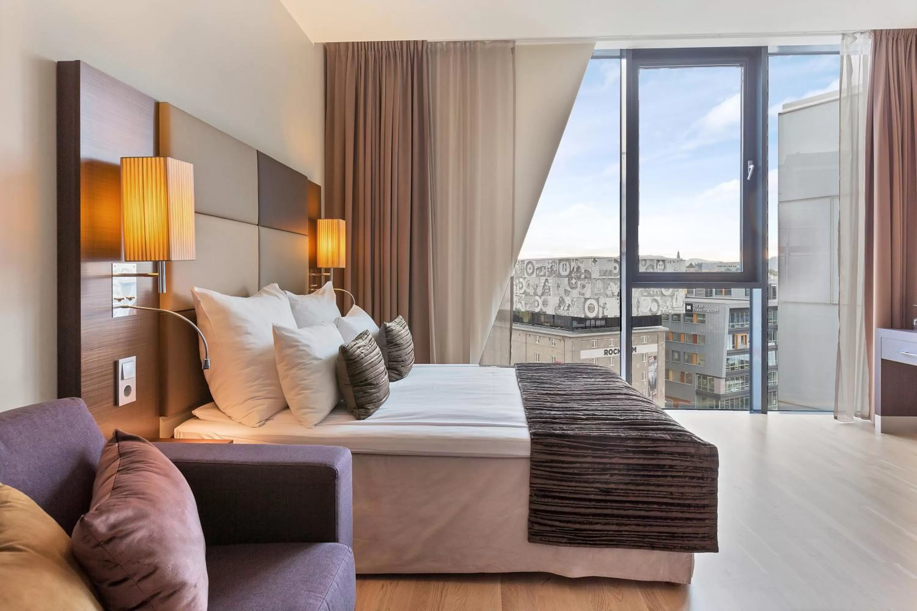 Photo of the whole room, Bed in Clarion Hotel Trondheim