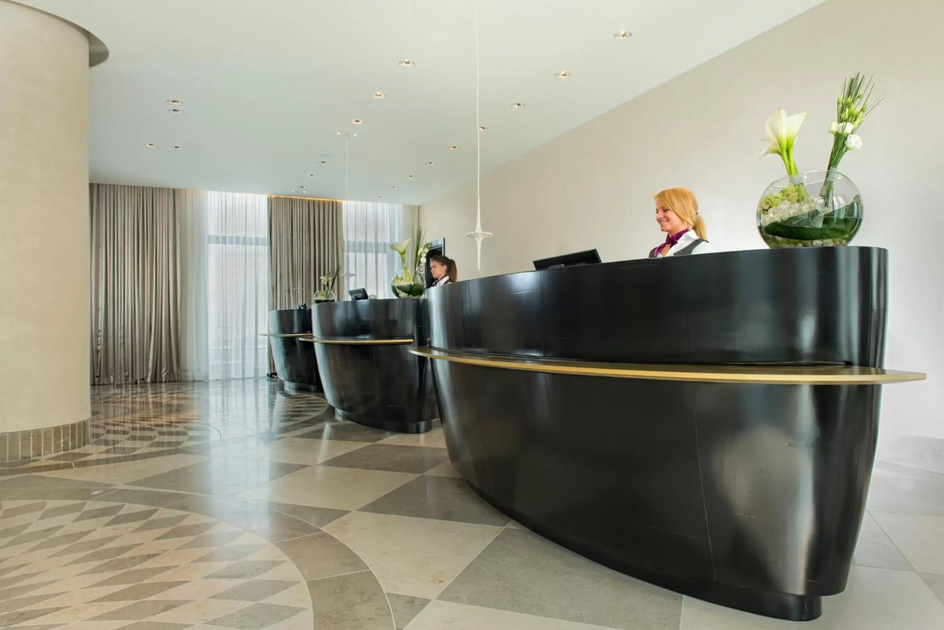 Lobby or reception, Lobby/Reception in Crowne Plaza Berlin - Potsdamer Platz, an IHG Hotel