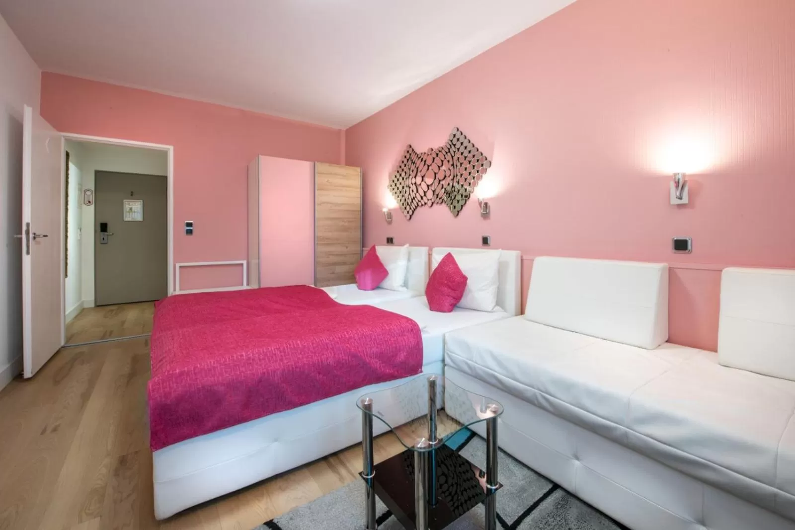 Bed in Hotel Rivoli Charme