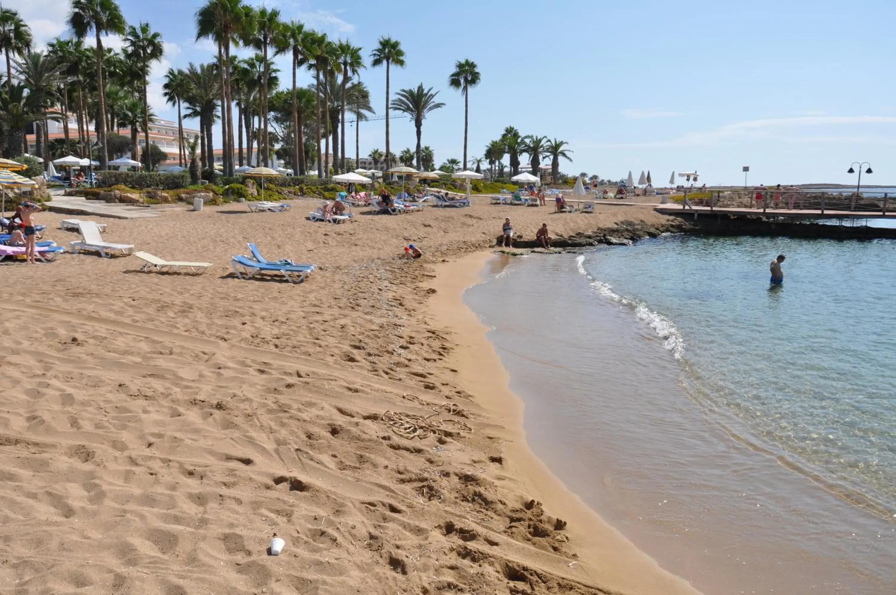 Beach in Leonardo Cypria Bay