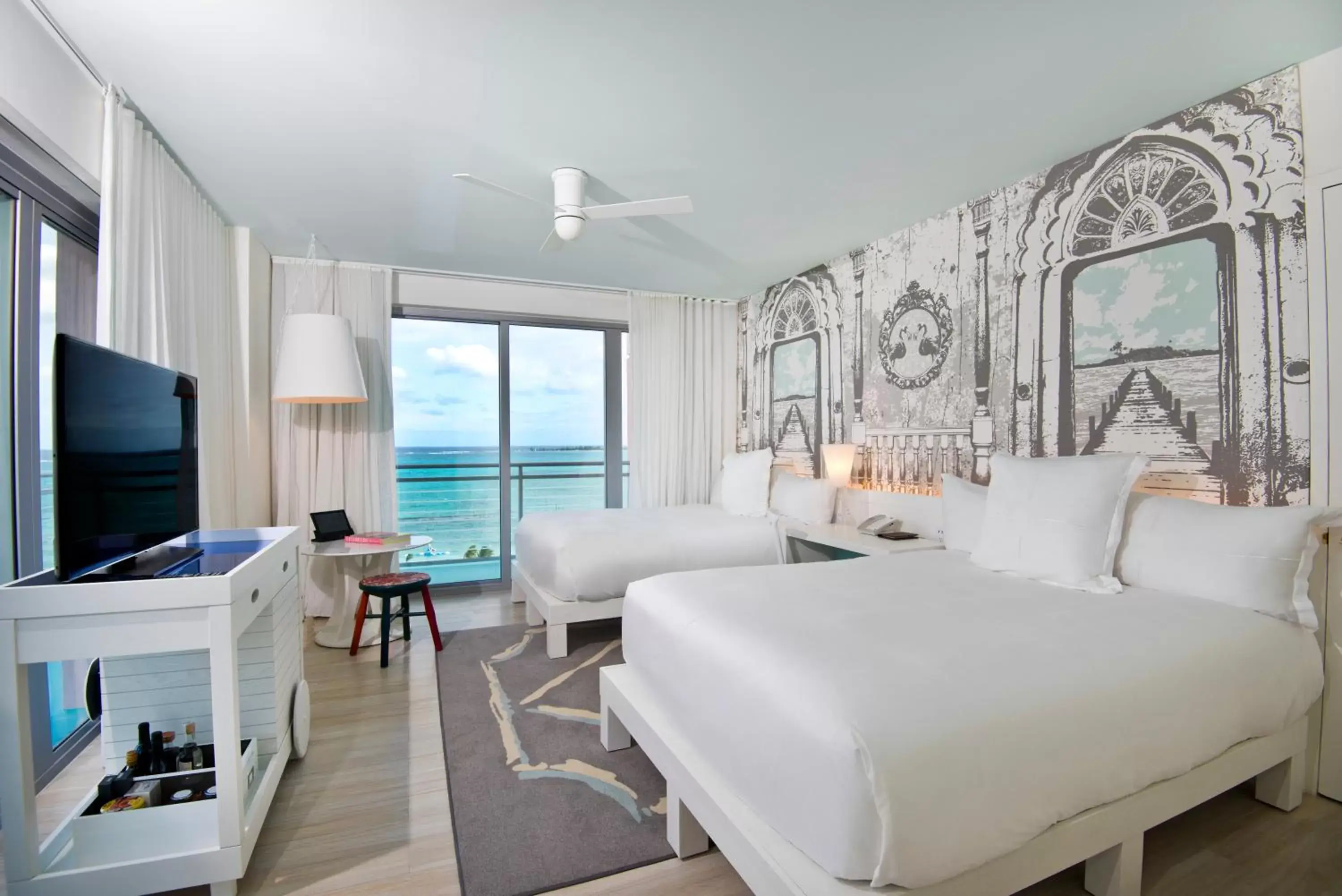 Bedroom, Room Photo in SLS at Baha Mar