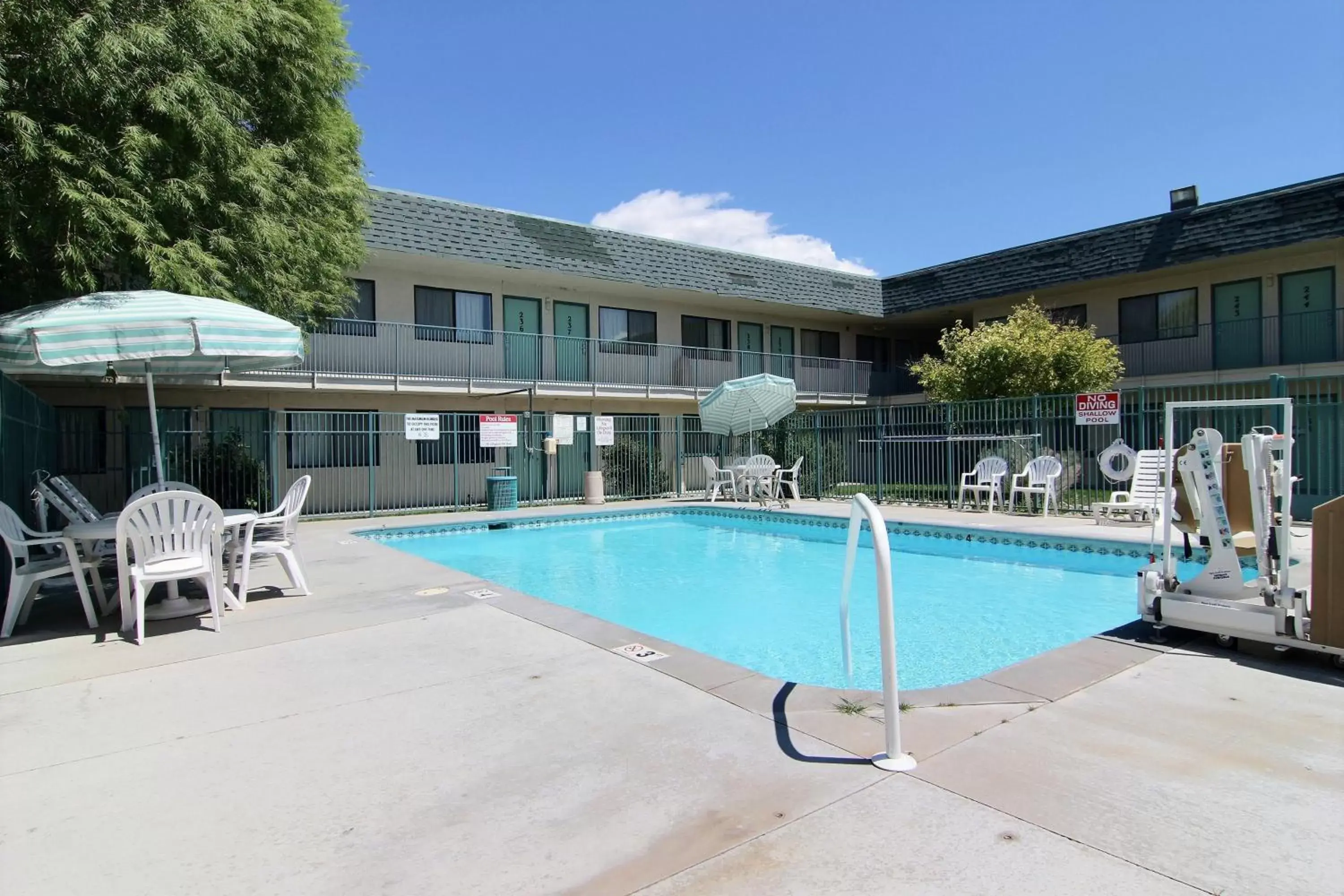Swimming Pool in Motel 6-Grants, NM