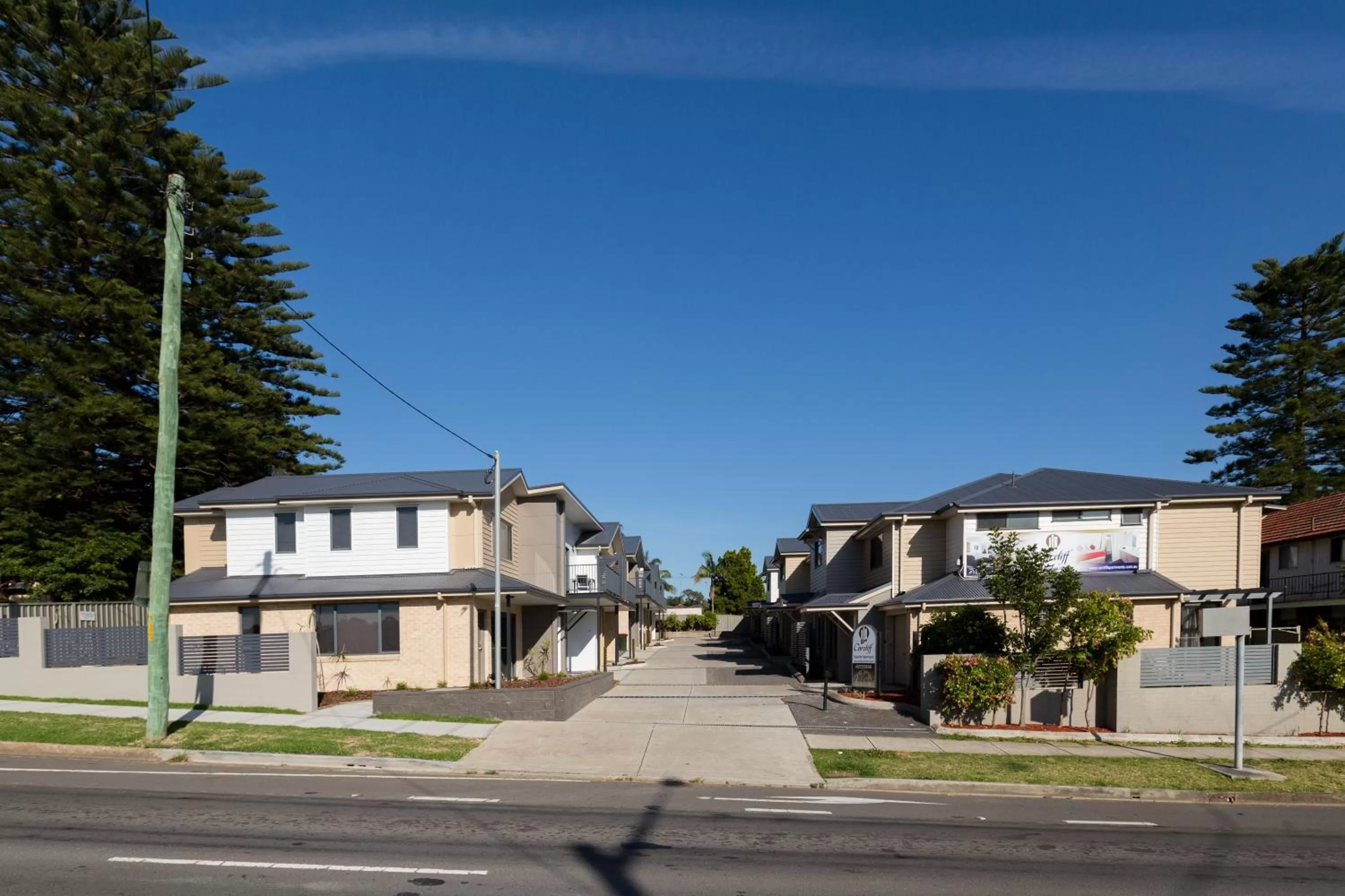 Facade/entrance in Cardiff Executive Apartments