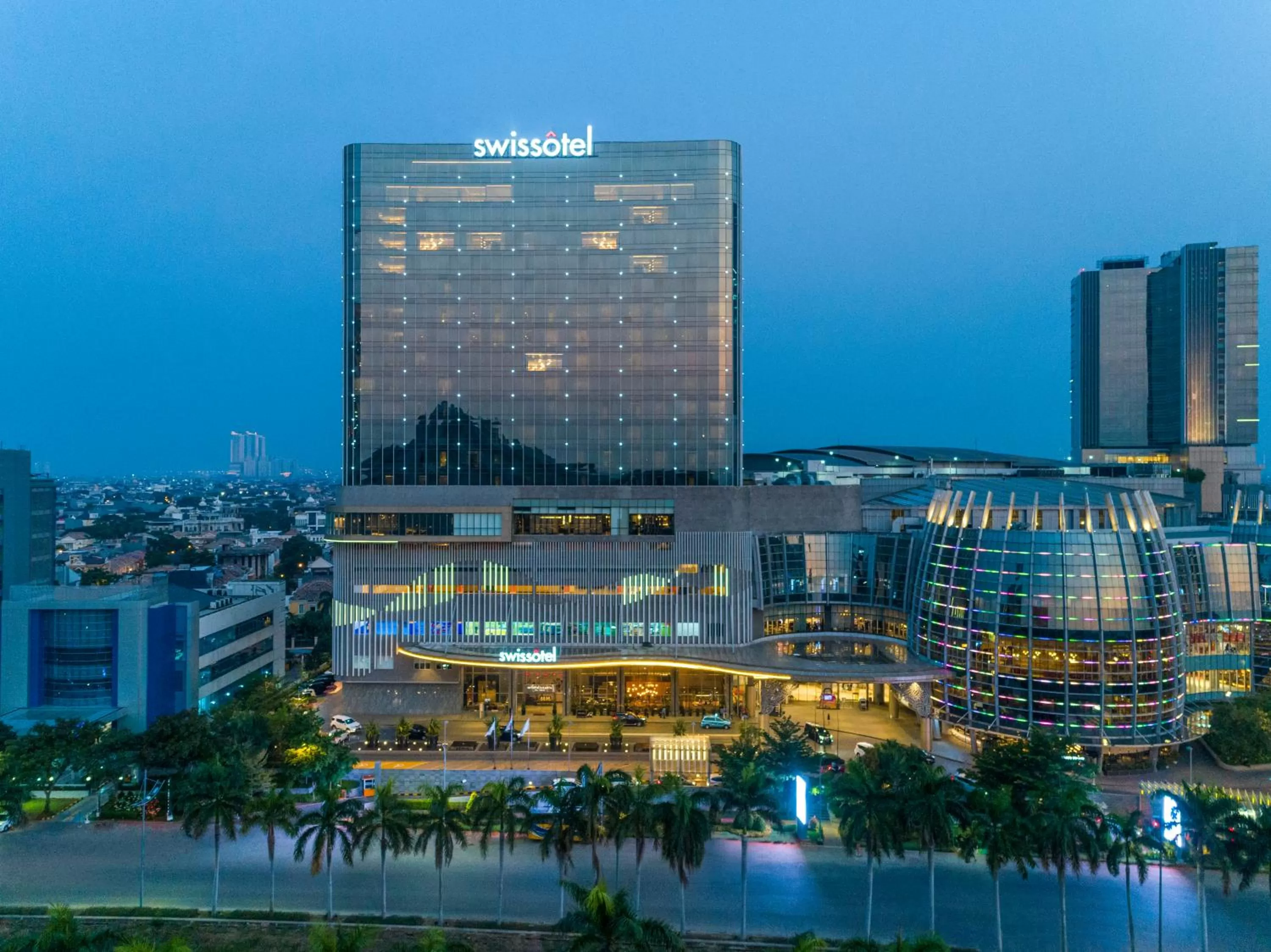 Property building in Swissôtel Jakarta PIK Avenue
