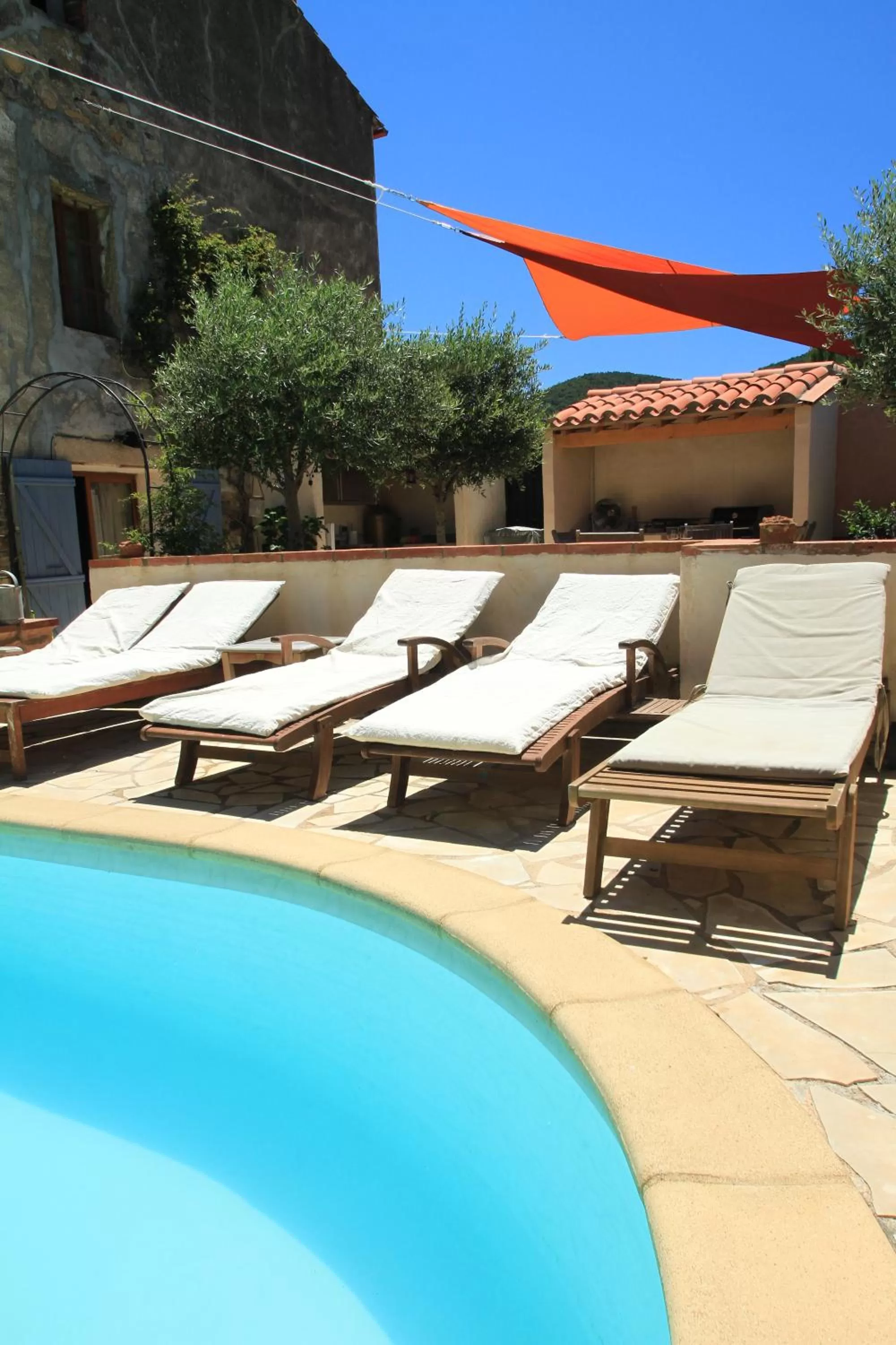 Patio, Swimming Pool in Mas St. Joseph