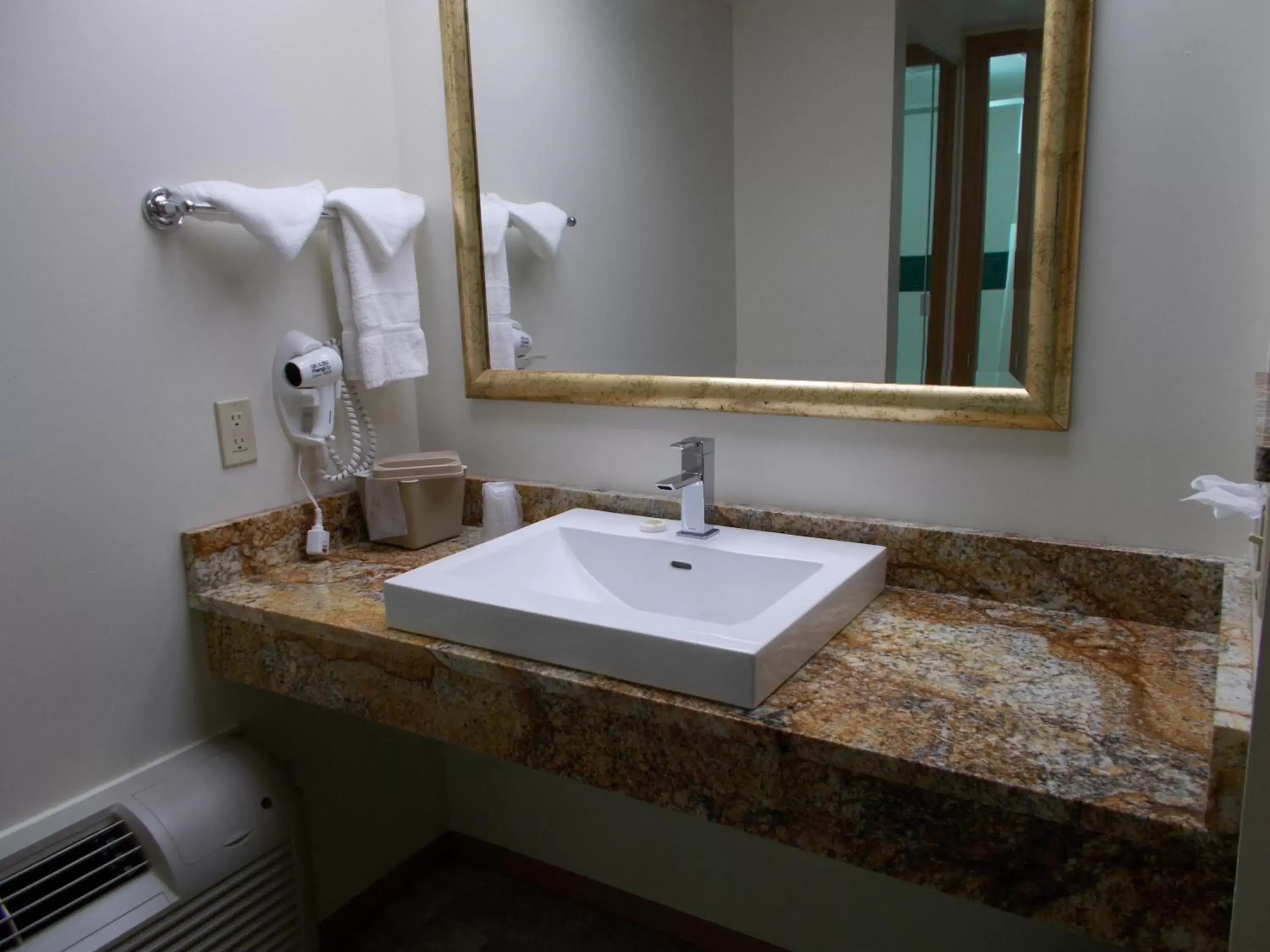 Bathroom in Fort Davidson Hotel