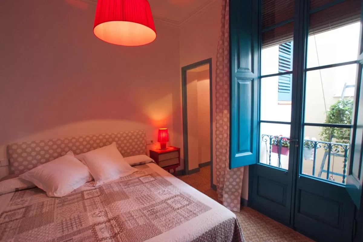 Bed in Hotel Hostal Chic