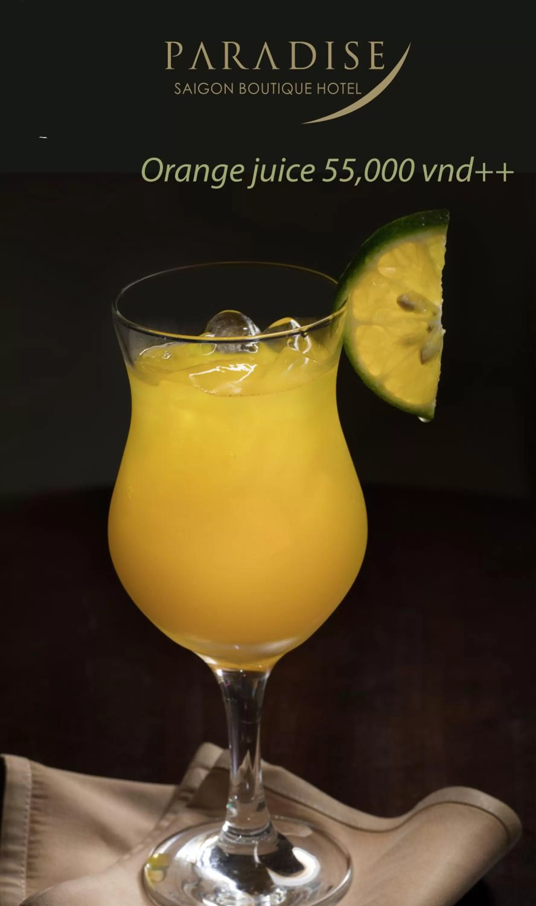 Food and drinks in Paradise Saigon Boutique Hotel & Spa