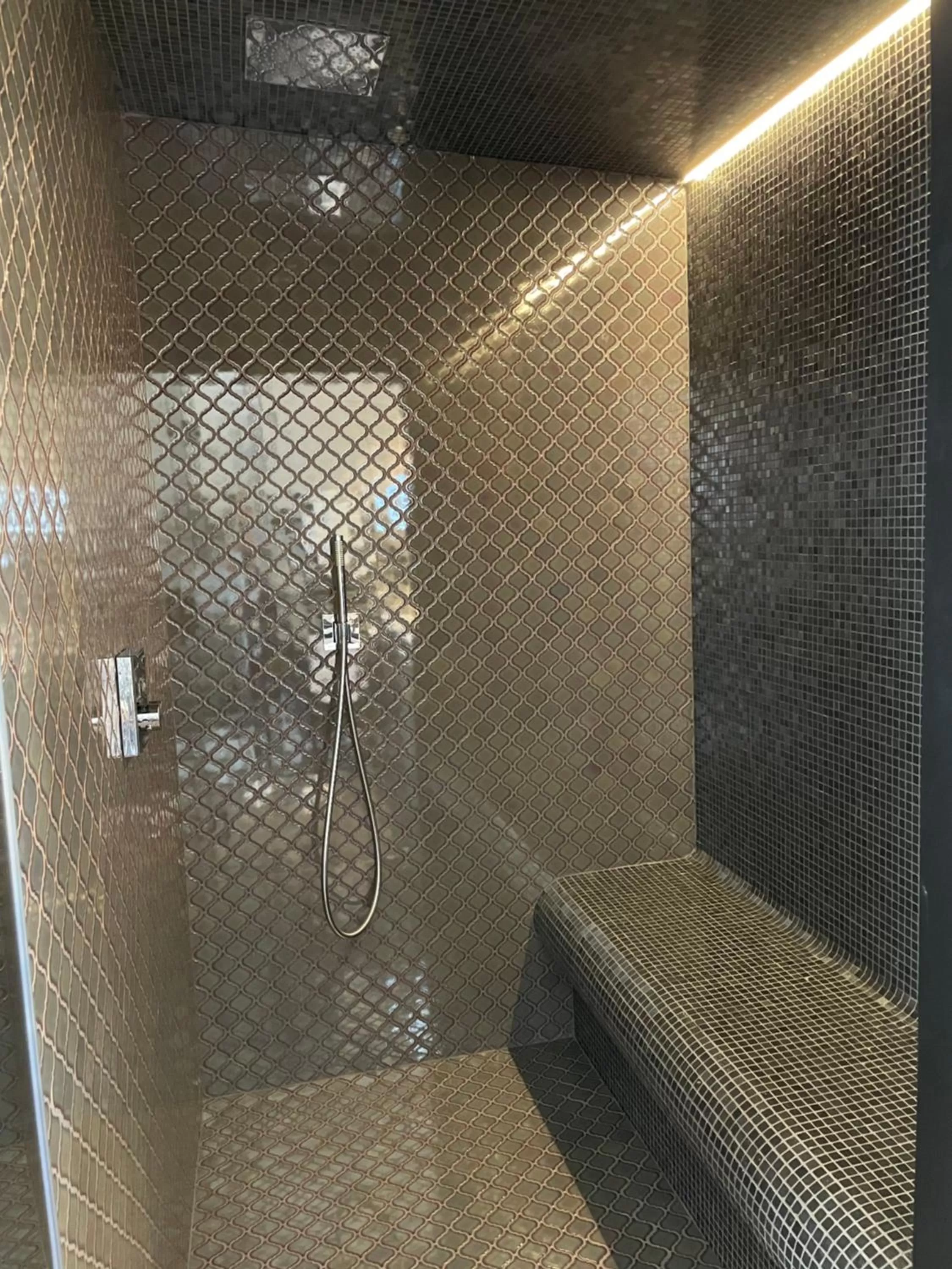 Shower in Van der Valk Hotel Mons Congres & Spa