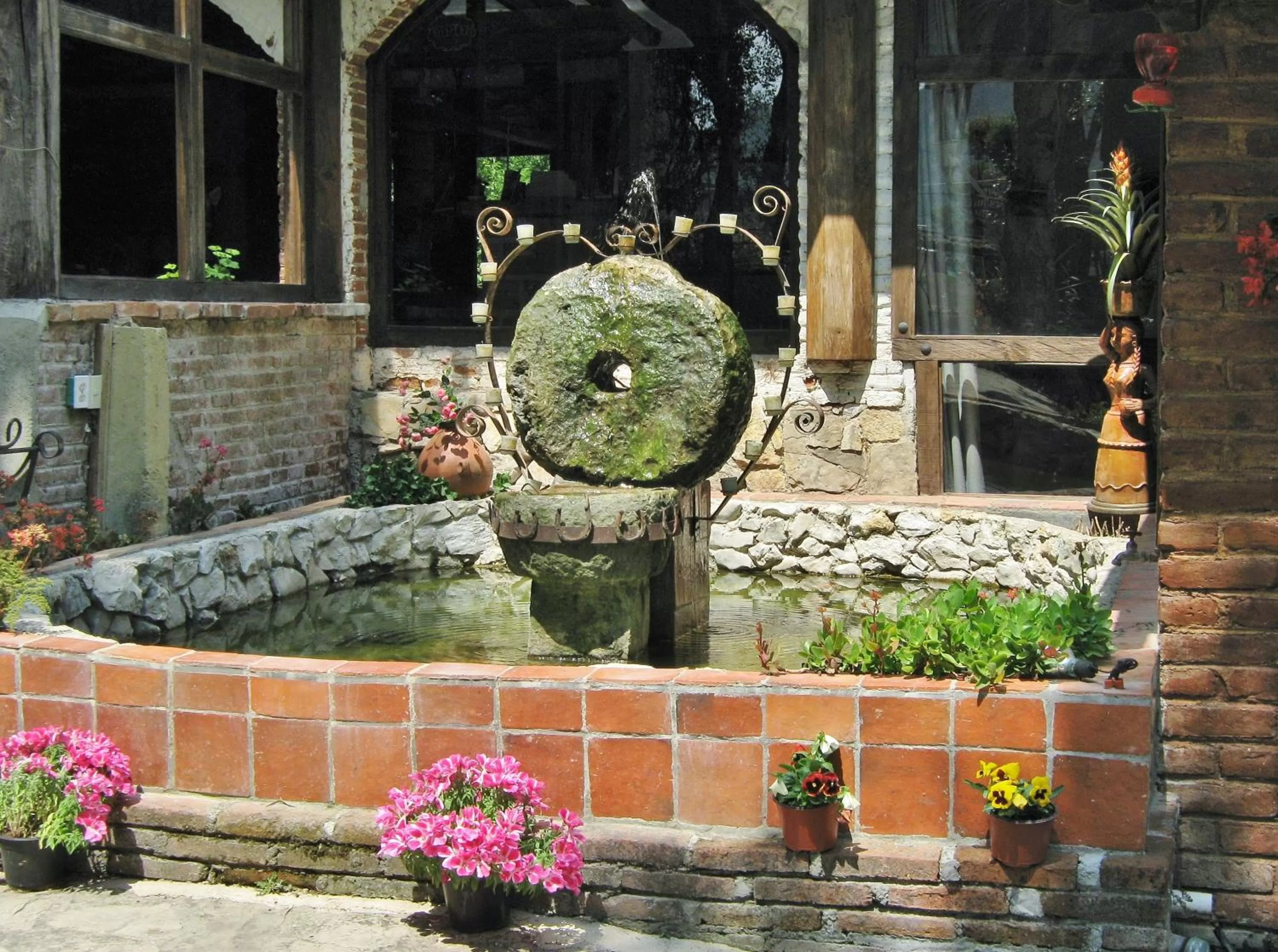 Garden in Hotel Hacienda Don Juan