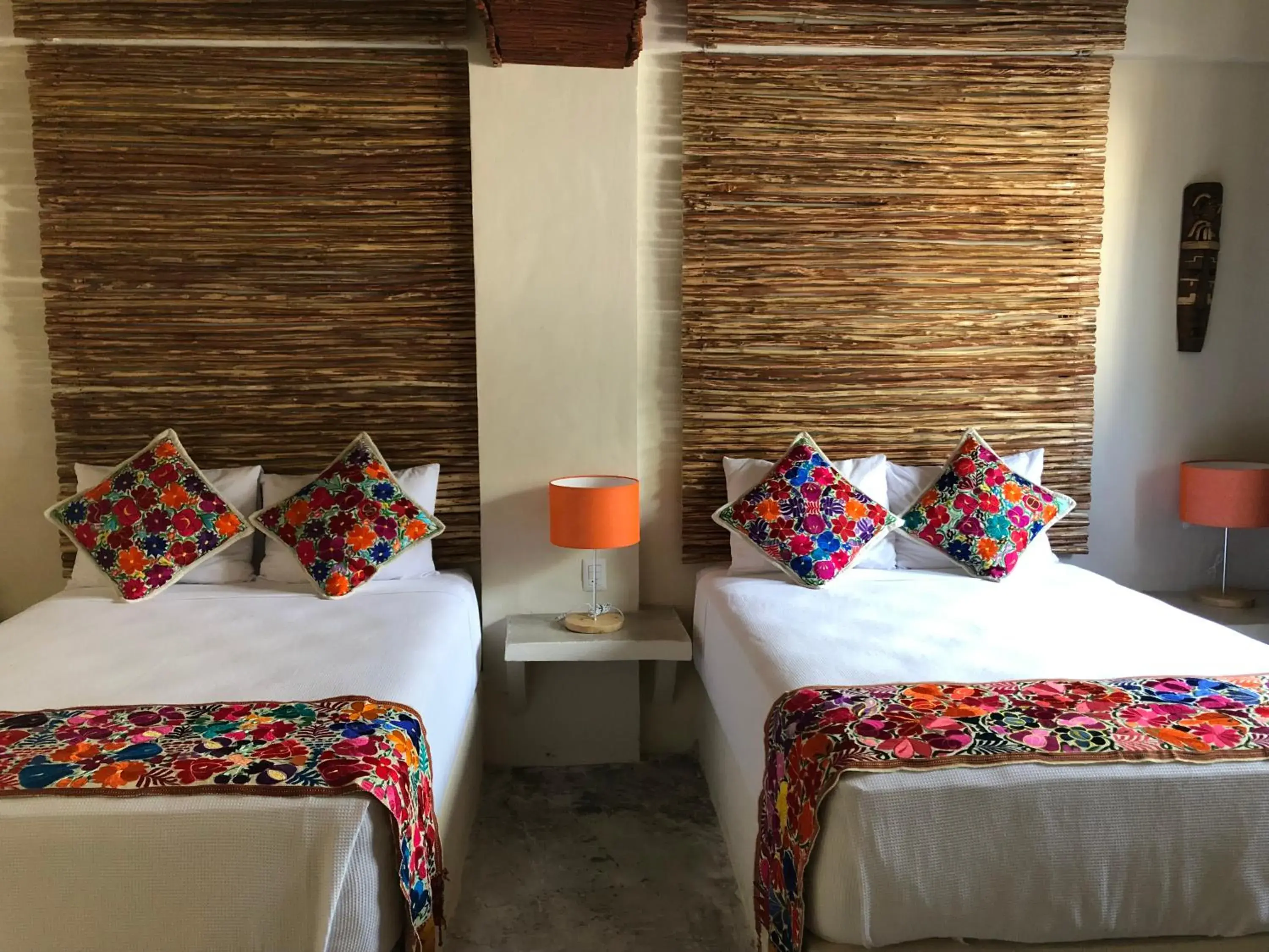 Bed in Tierra maya Hotel & Sanctuary